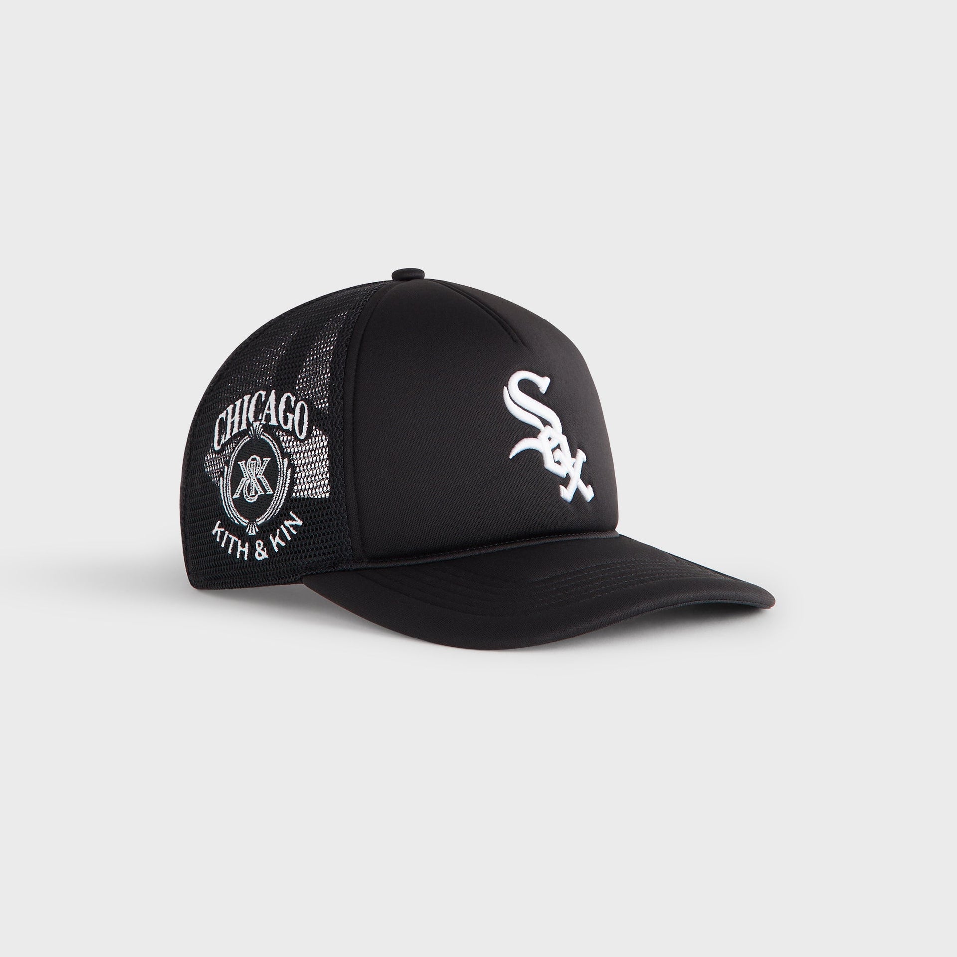 Kith & '47 for the Chicago White Sox Hitch Snapback Trucker Hat - Black