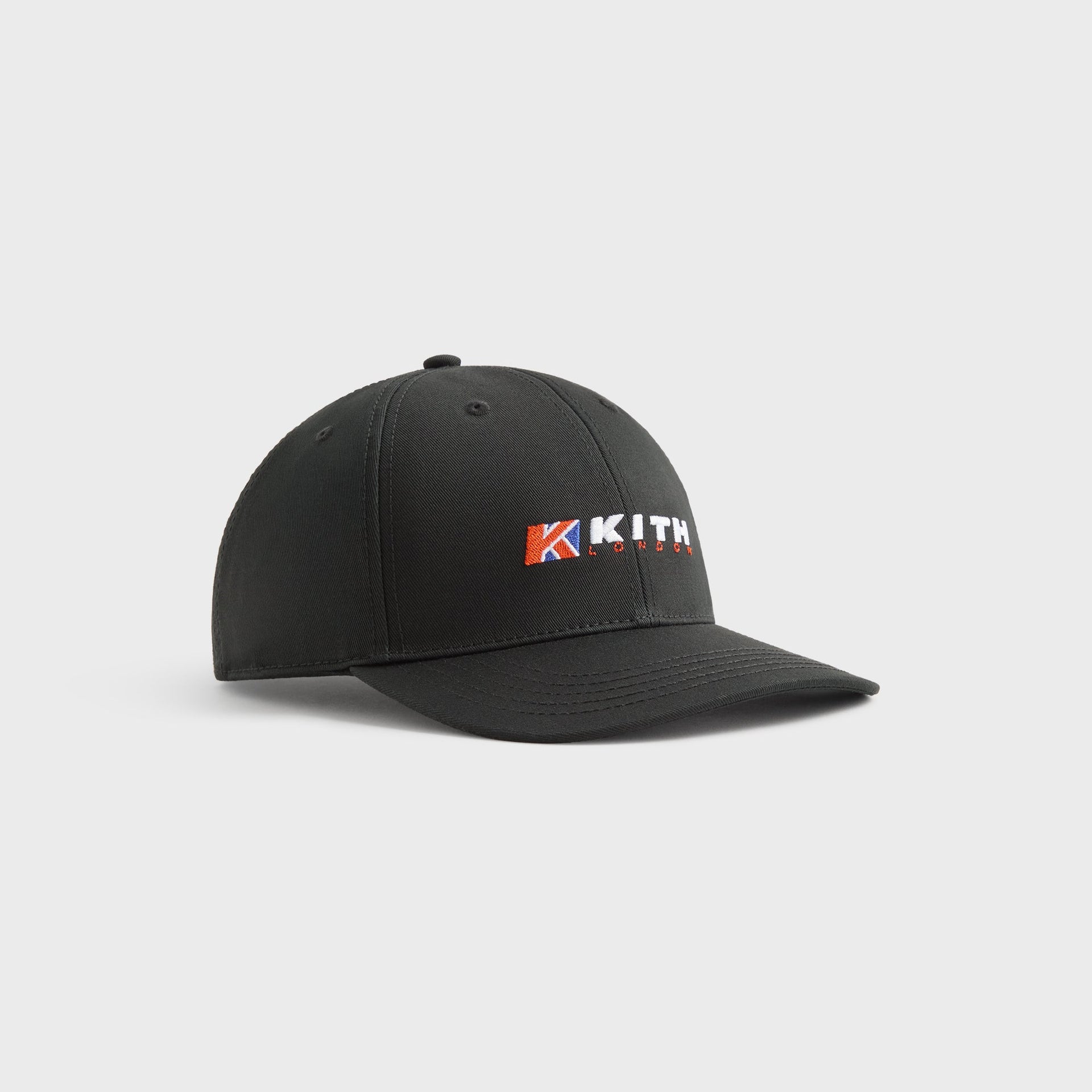 Kith London Twill Aaron Cap - Black