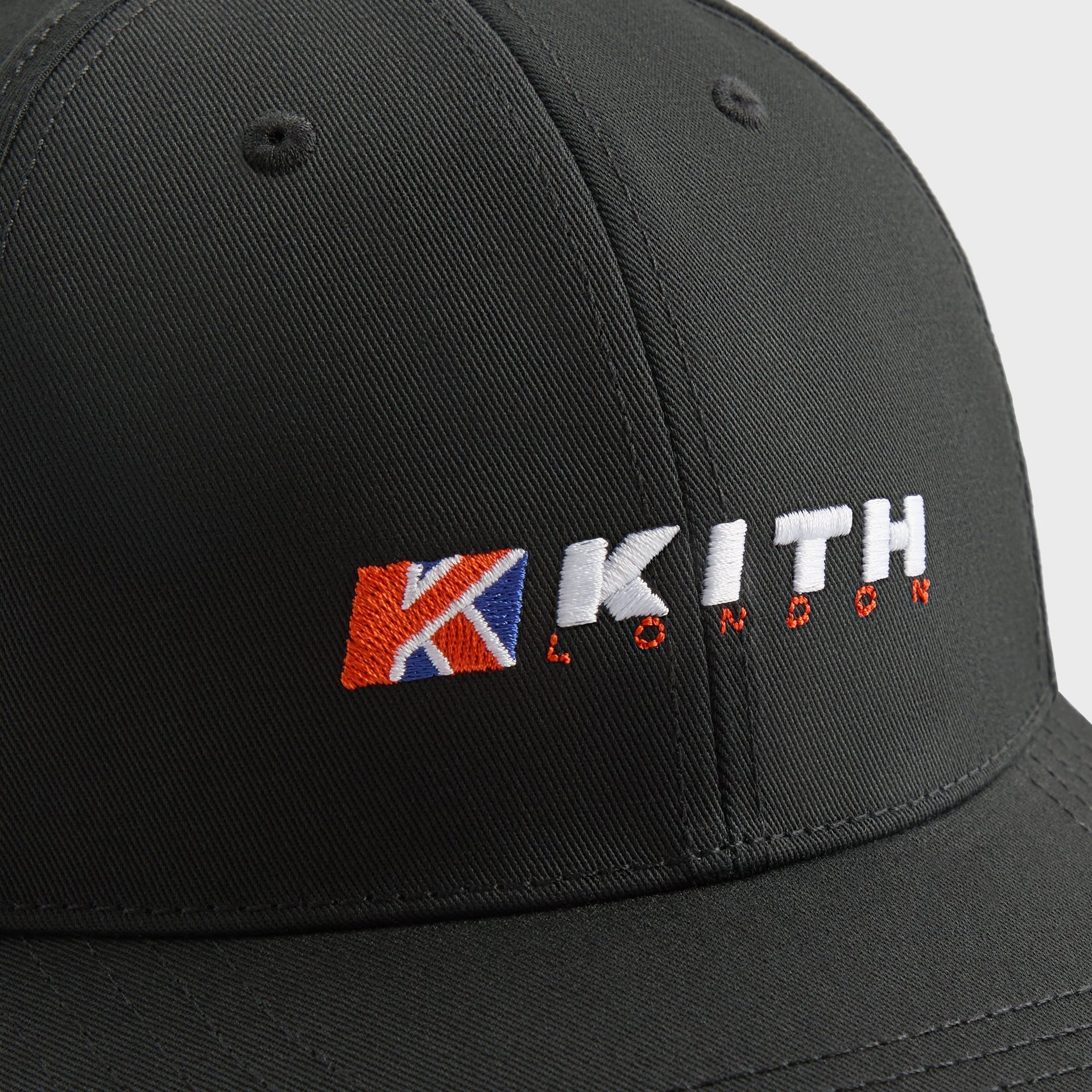 Kith London Twill Aaron Cap - Black
