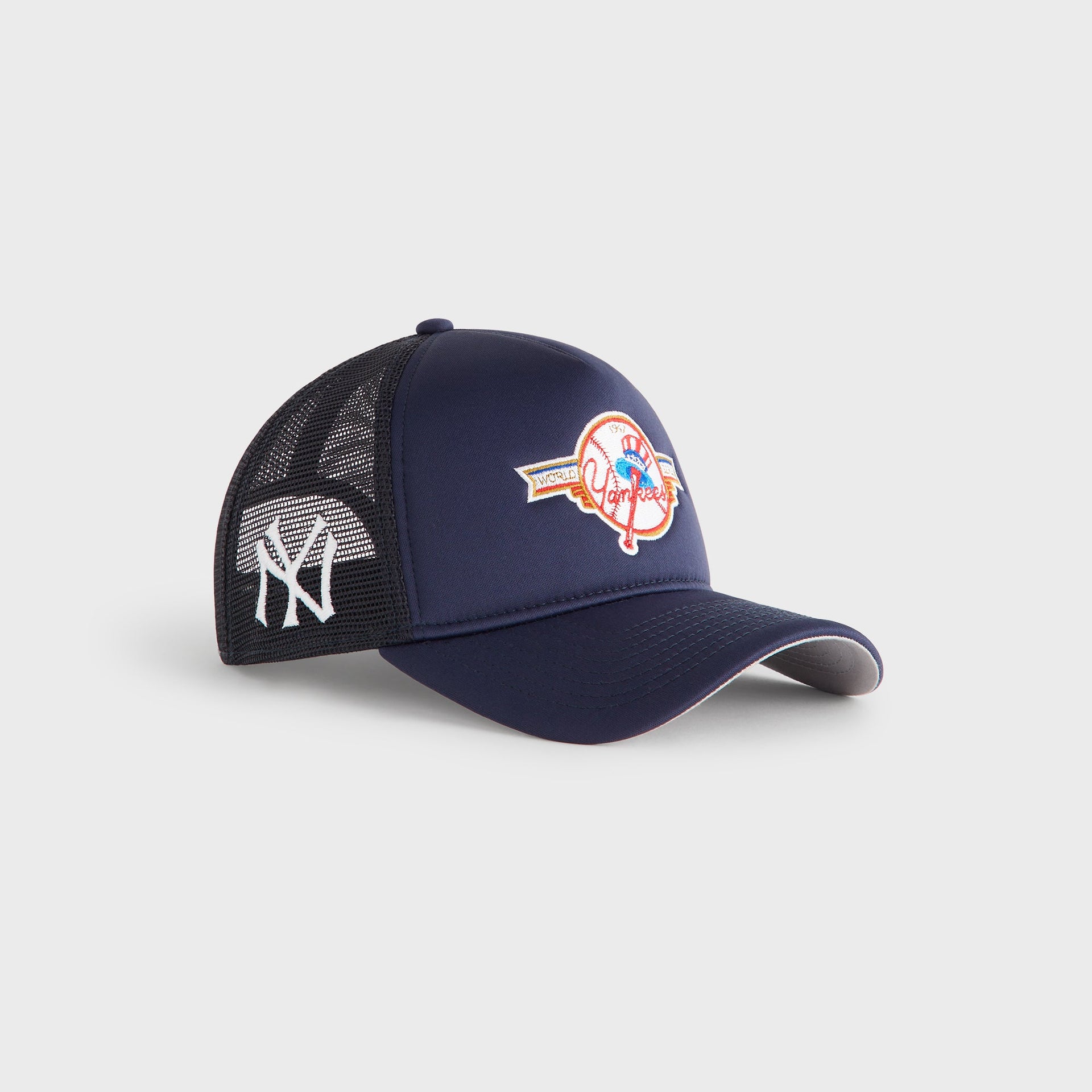 Kith & New Era for the New York Yankees World Series 9FORTY A Frame Trucker Snapback - Nocturnal