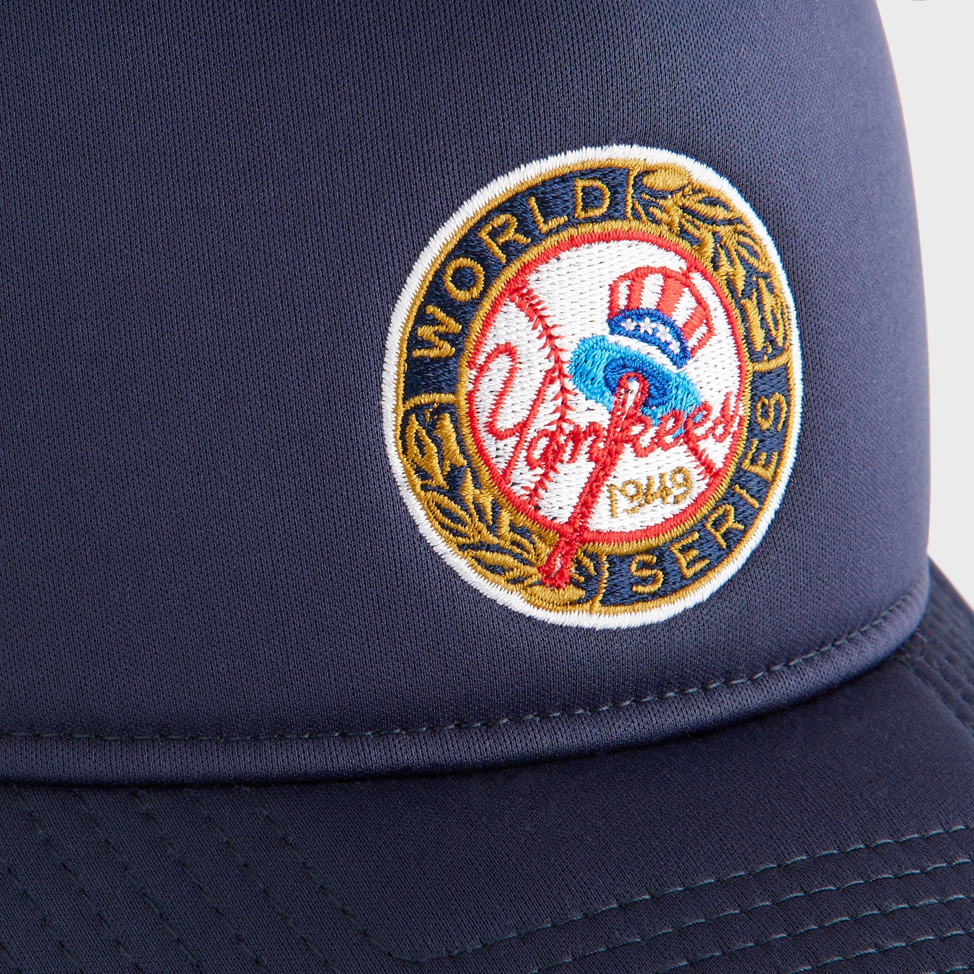 Kith & New Era for the New York Yankees World Series 9FORTY A Frame Trucker Snapback - Nocturnal