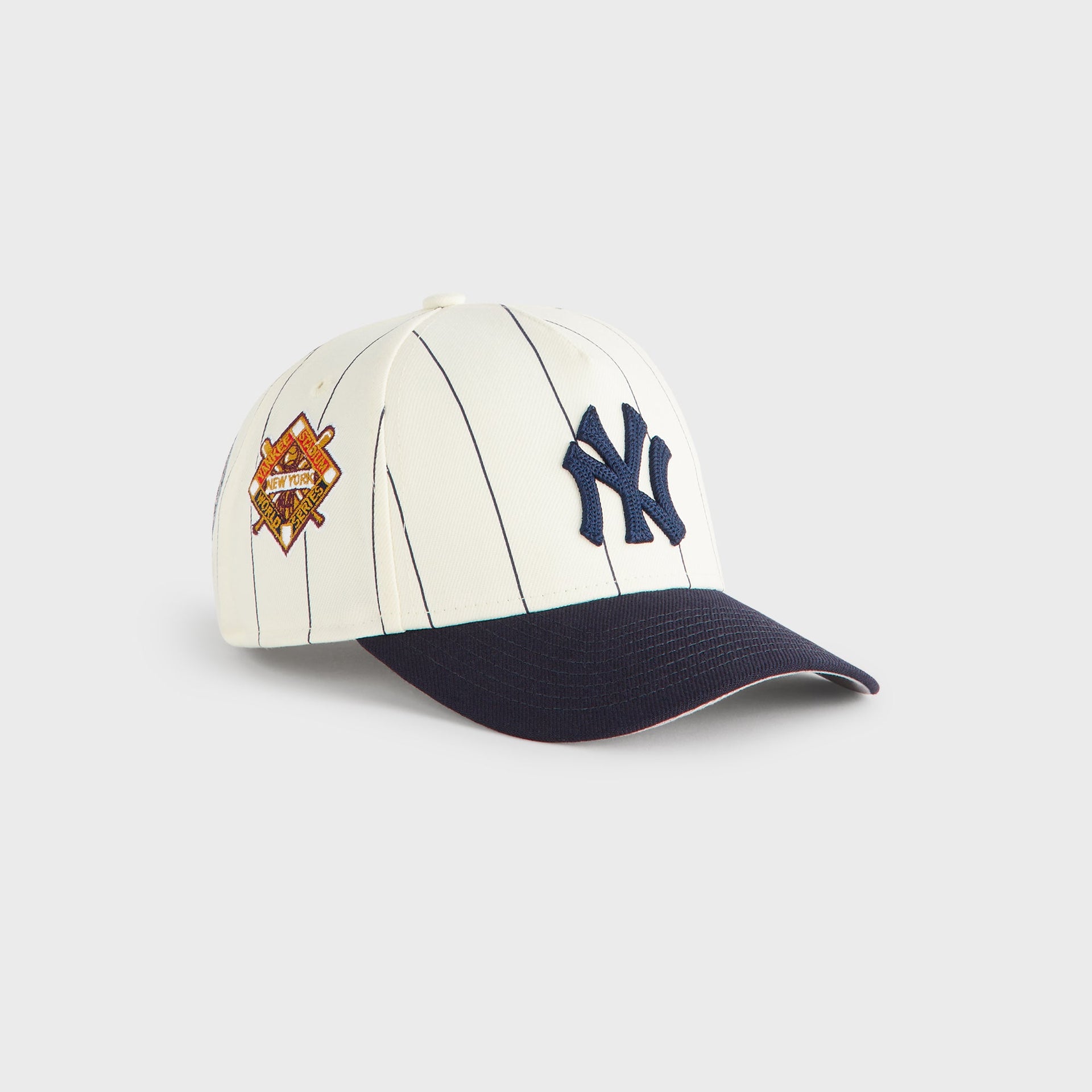 Kith & New Era for the New York Yankees Stripe 9FORTY MCrown A Frame Cap - Sandrift