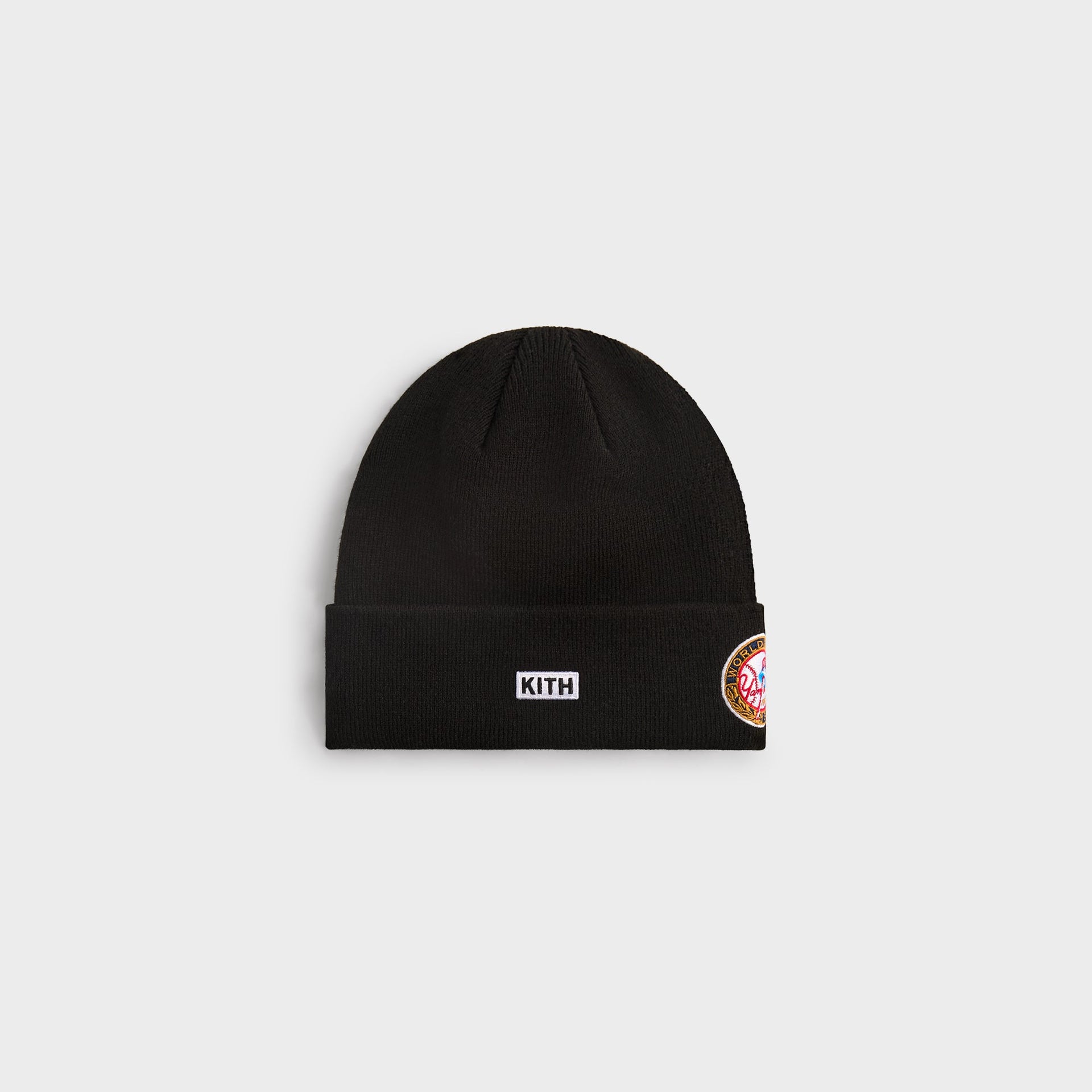 Kith & New Era for the New York Yankees Knit Beanie - Black