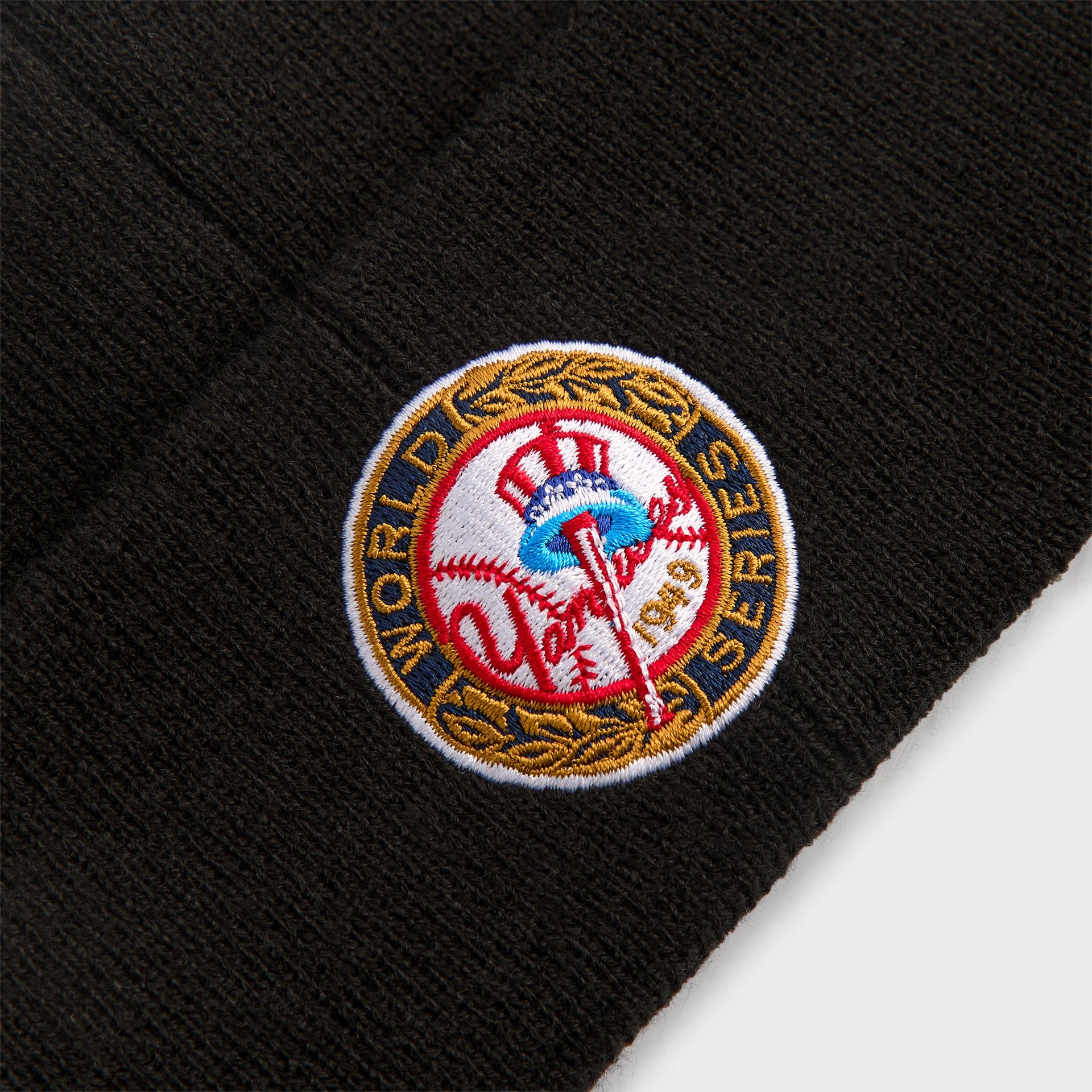 Kith & New Era for the New York Yankees Knit Beanie - Black