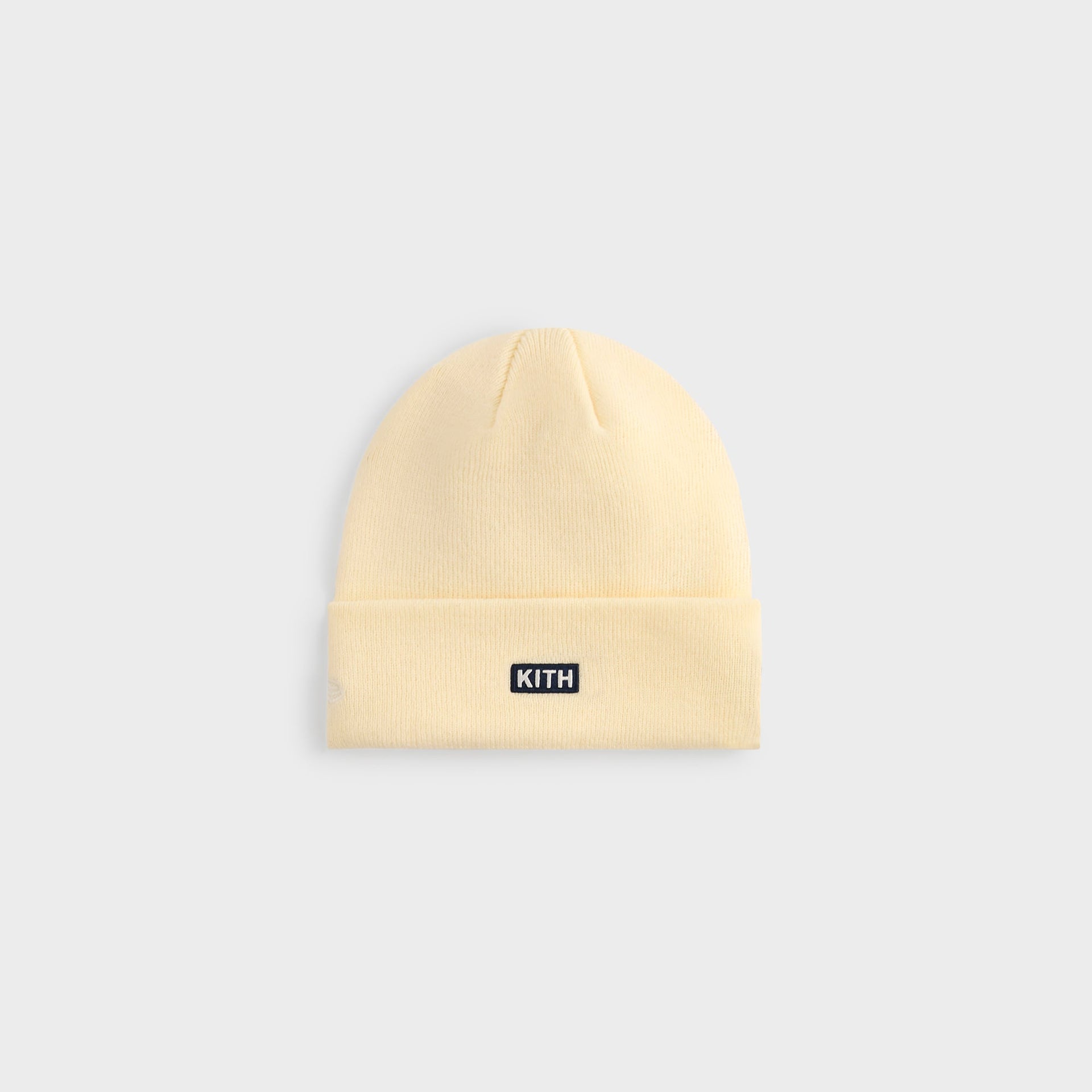 Kith & New Era for the New York Yankees Knit Beanie - Sandrift
