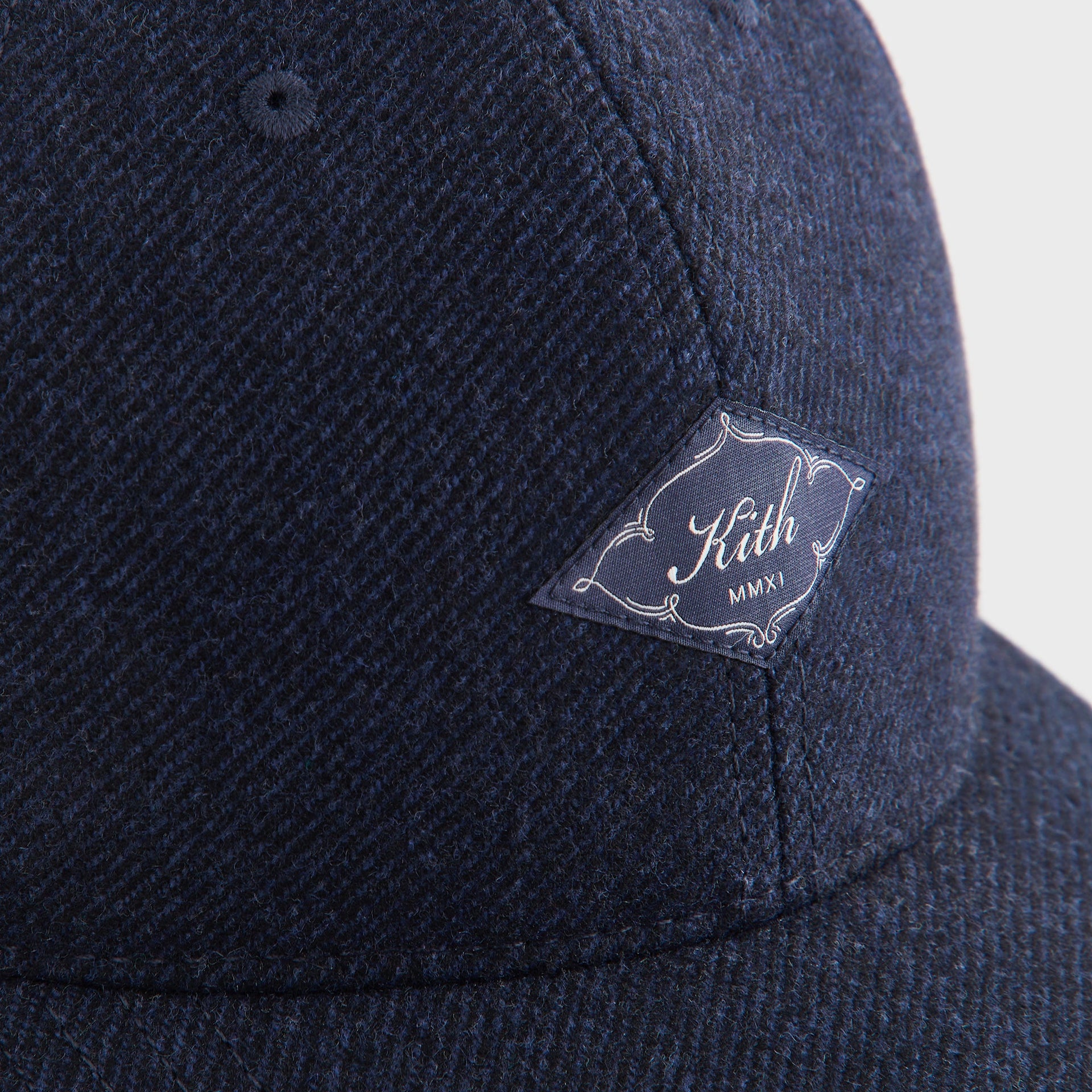 Kith Lightweight Wool Twill Aaron Hitch Classic Cap - Nocturnal