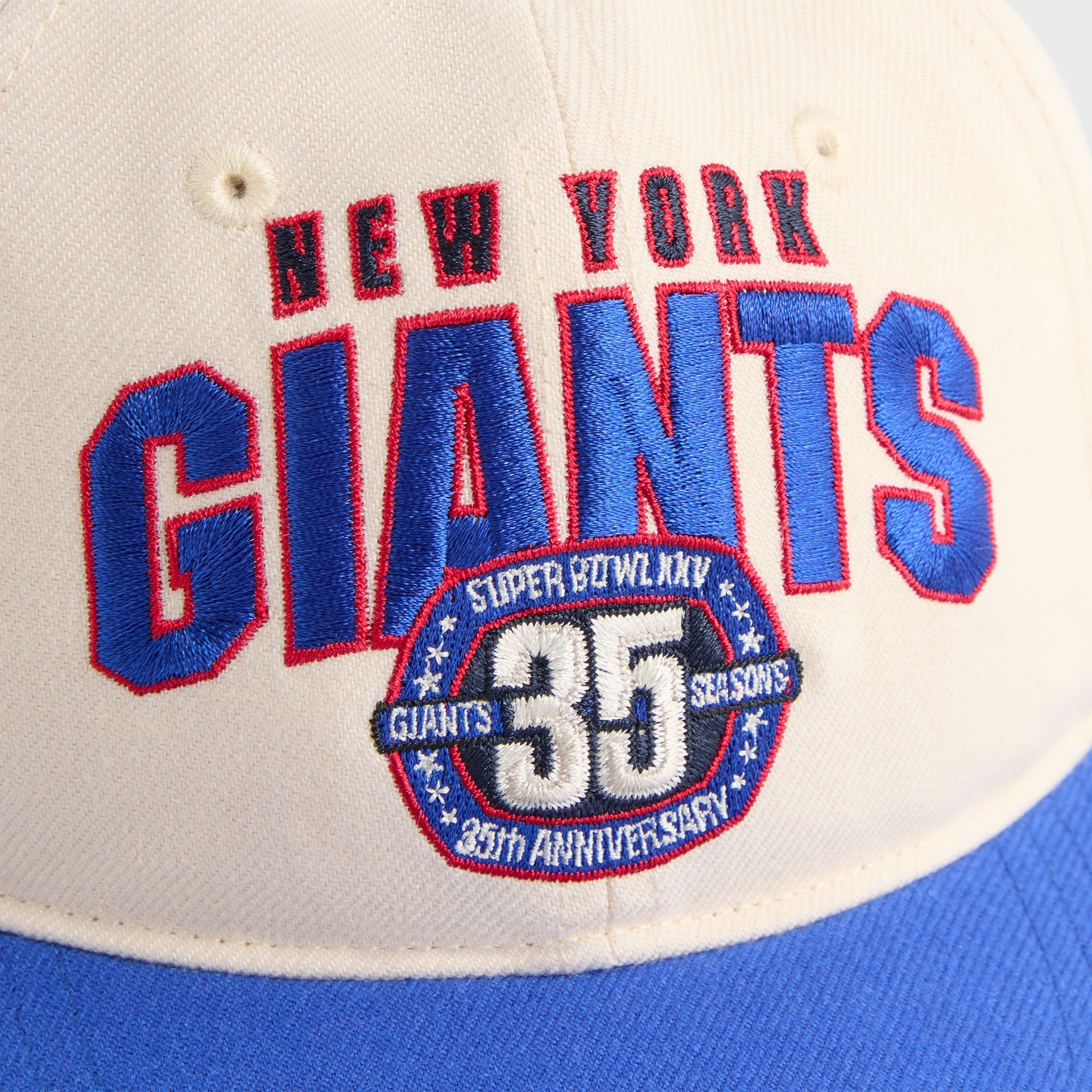 Kith & '47 for the NFL New York Giants Wool Blend Franchise LS Cap - Sandrift