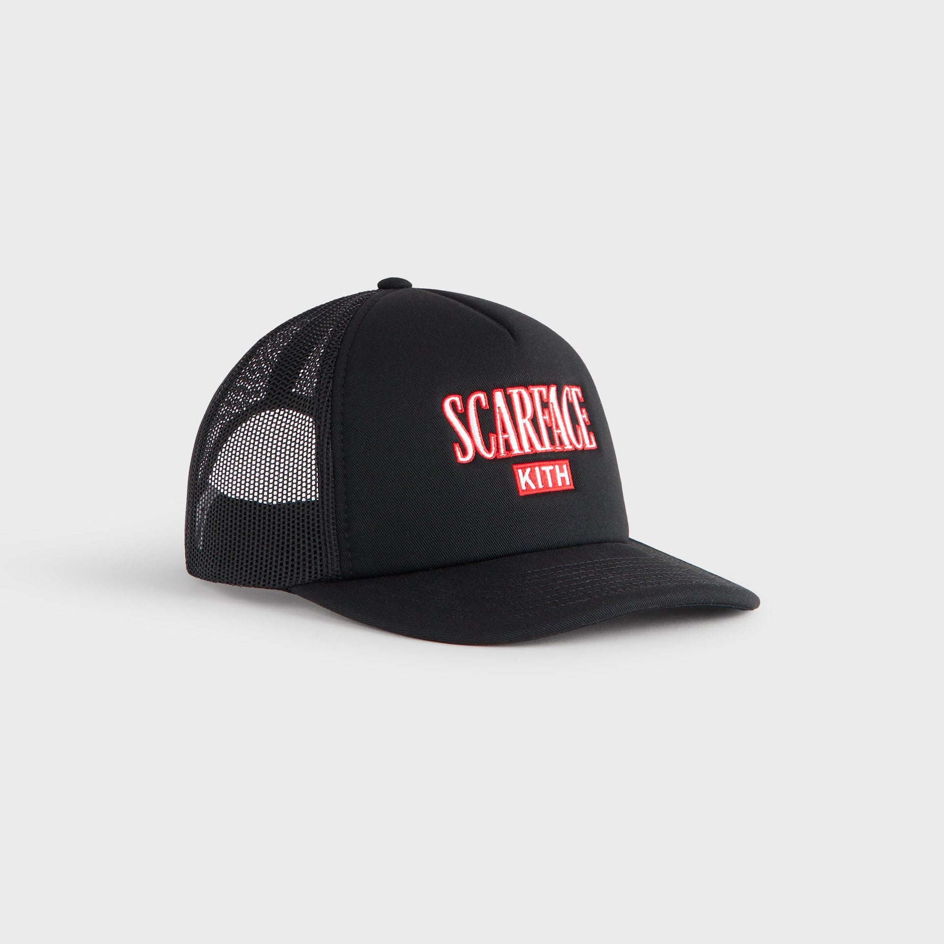 Kith for Scarface Poly Foam Nolan Trucker Hat - Black