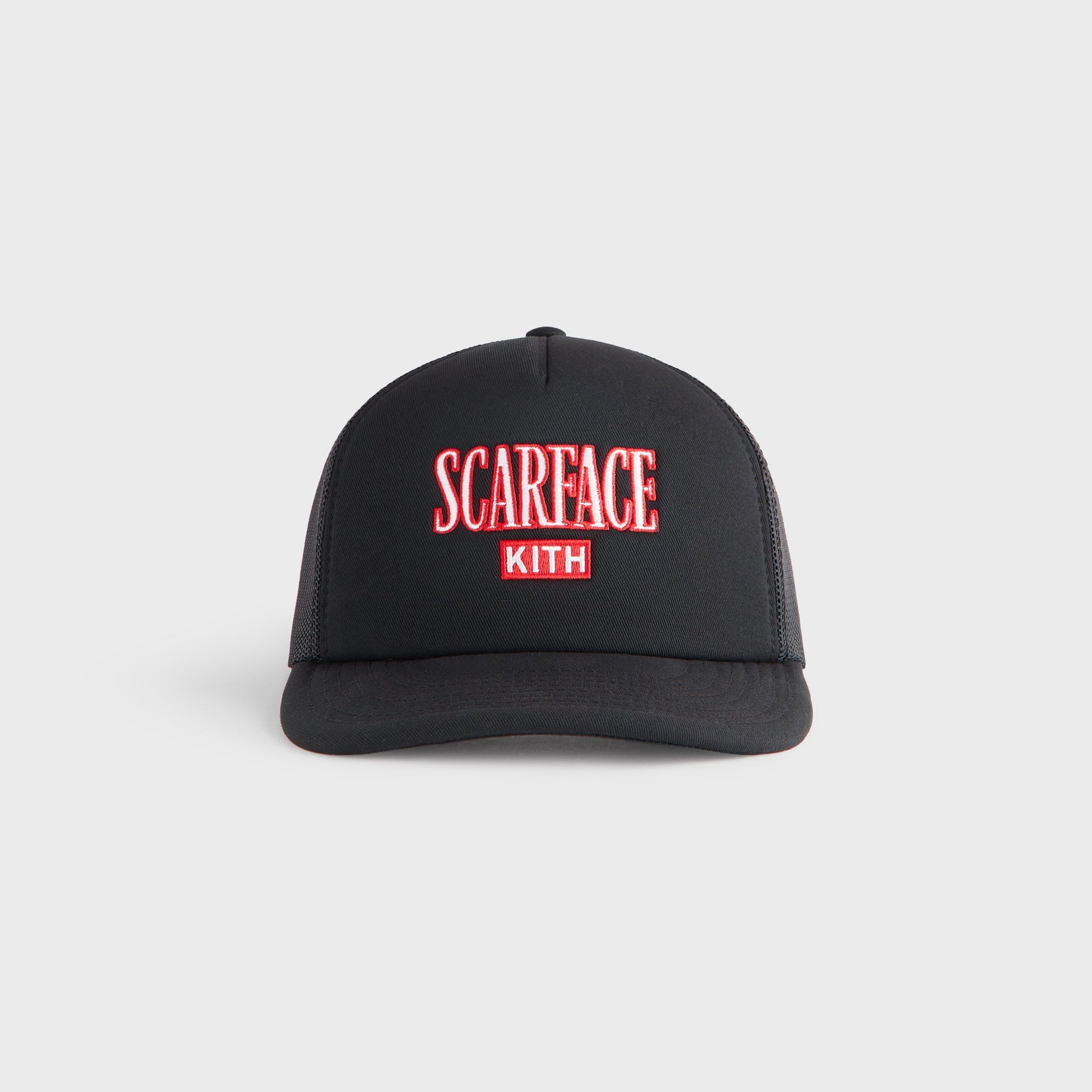 Kith for Scarface Poly Foam Nolan Trucker Hat - Black