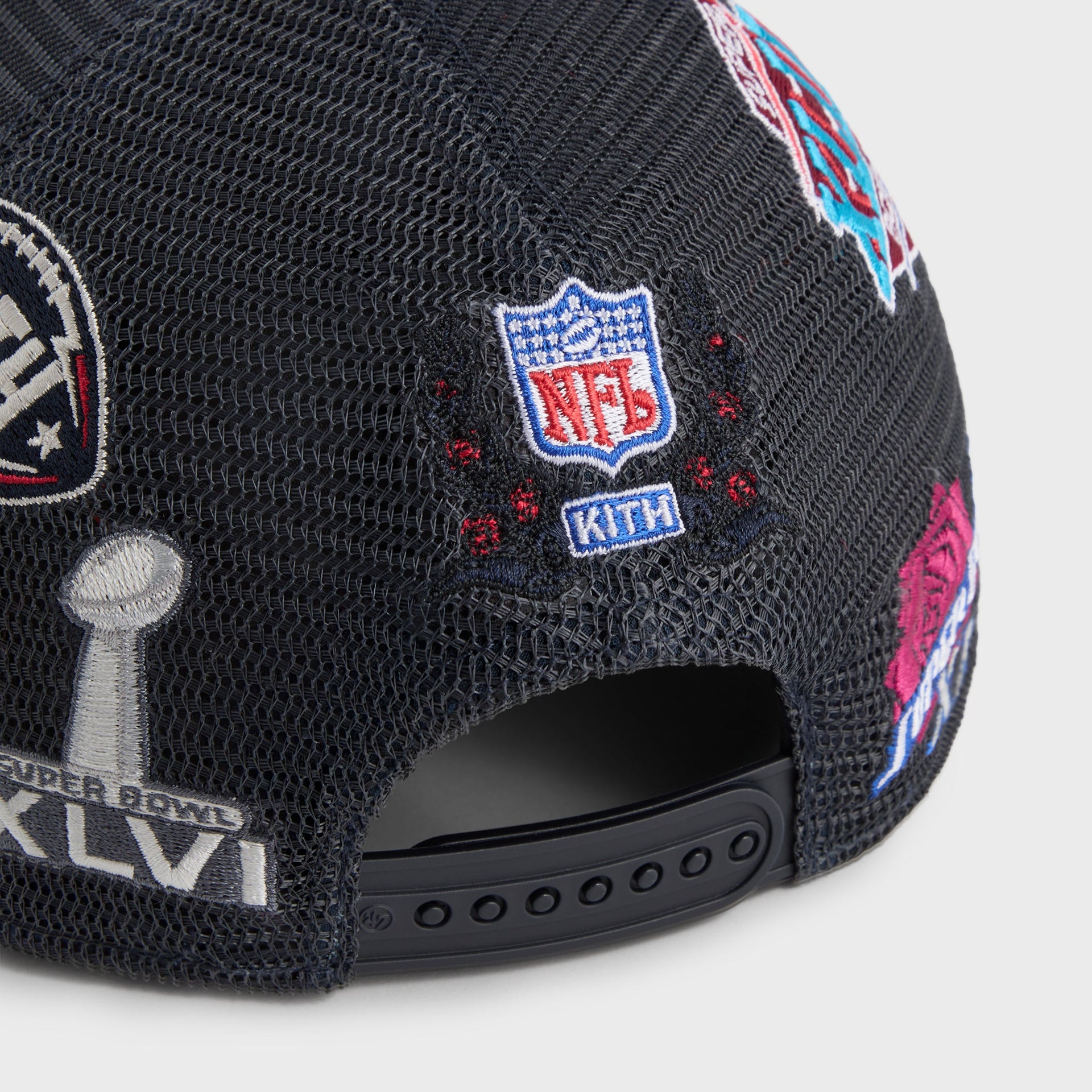 Kith & '47 for the NFL New York Giants Wool Hitch Trucker Hat - Nocturnal