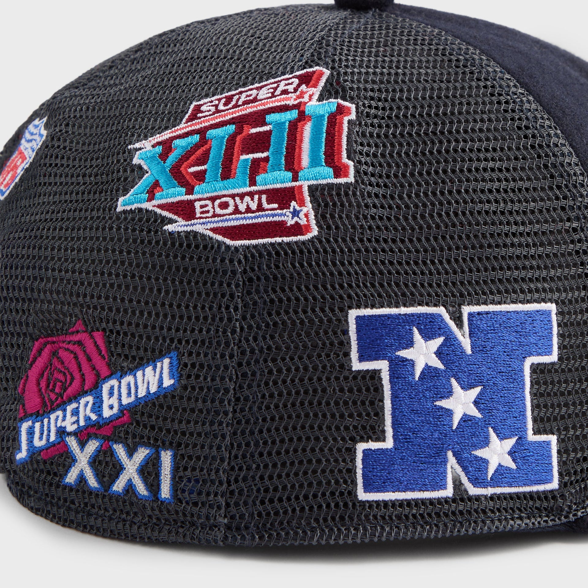 Kith & '47 for the NFL New York Giants Wool Hitch Trucker Hat - Nocturnal