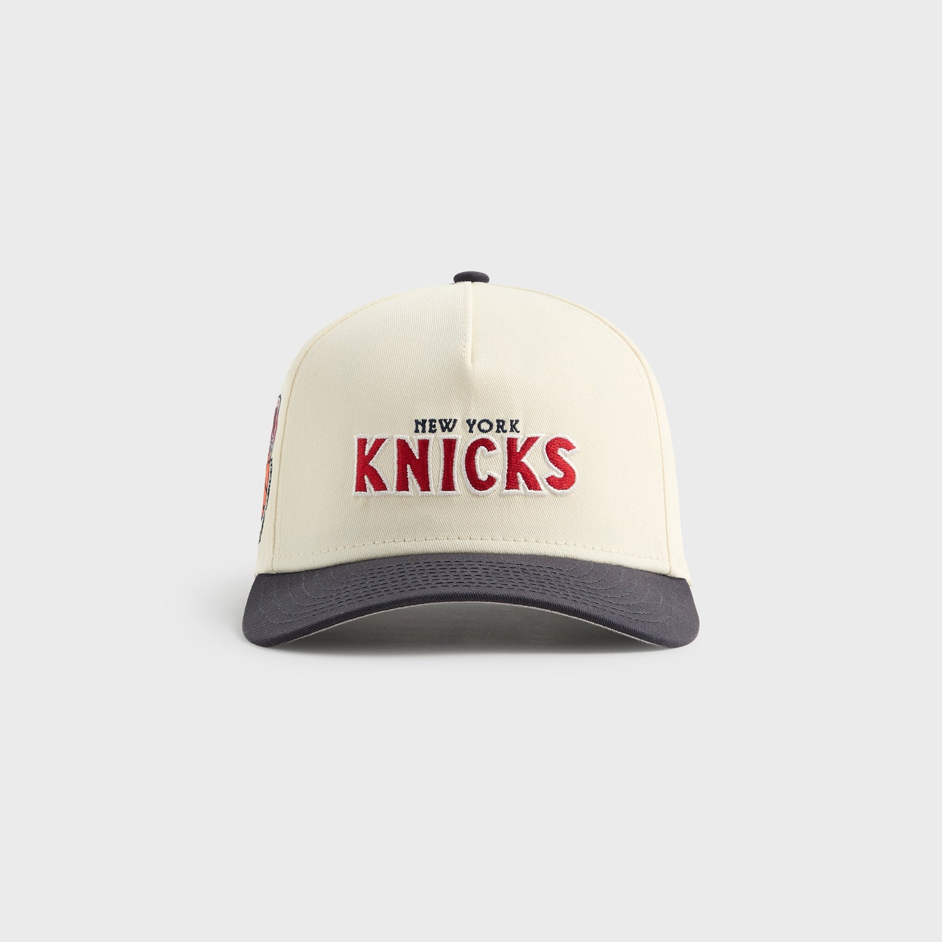 Kith & New Era for the New York Knicks Twill 9FORTY M Crown Snapback - Sandrift