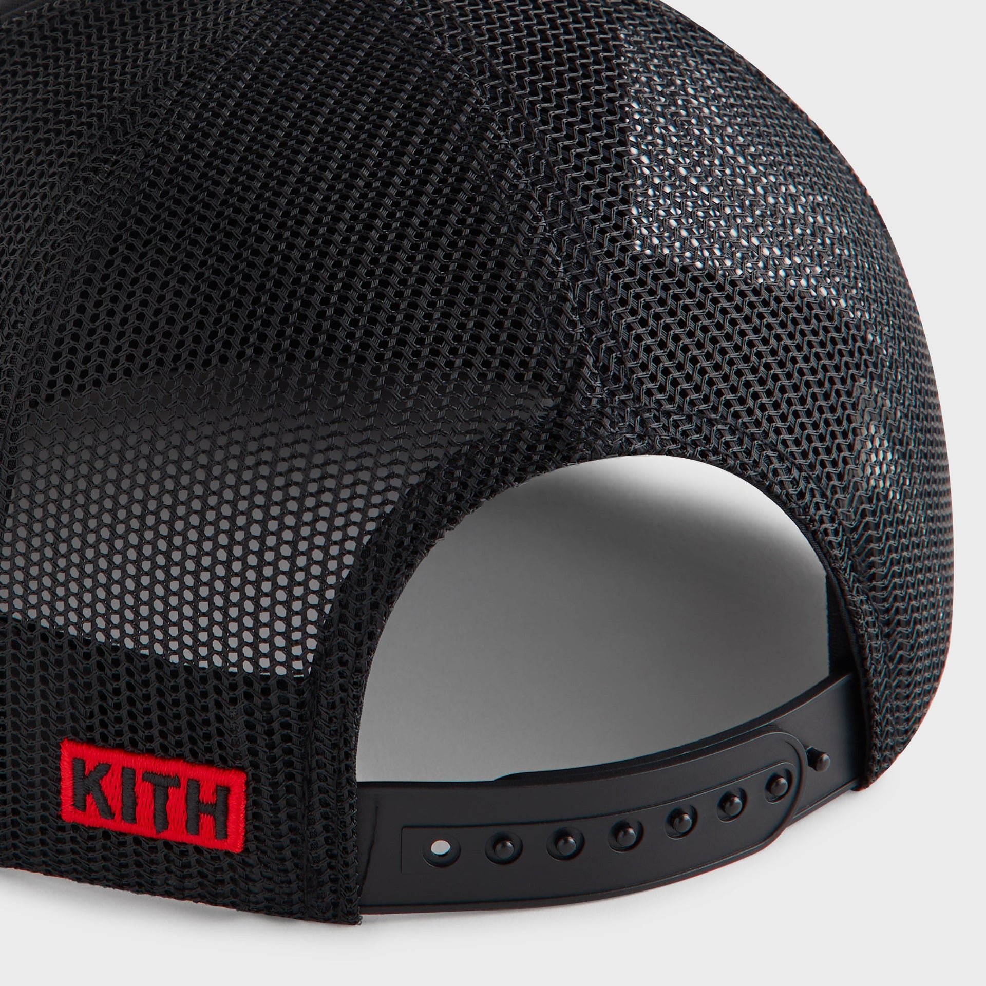 Kith for JAWS 50 Poly Foam Nolan Trucker Hat - Black