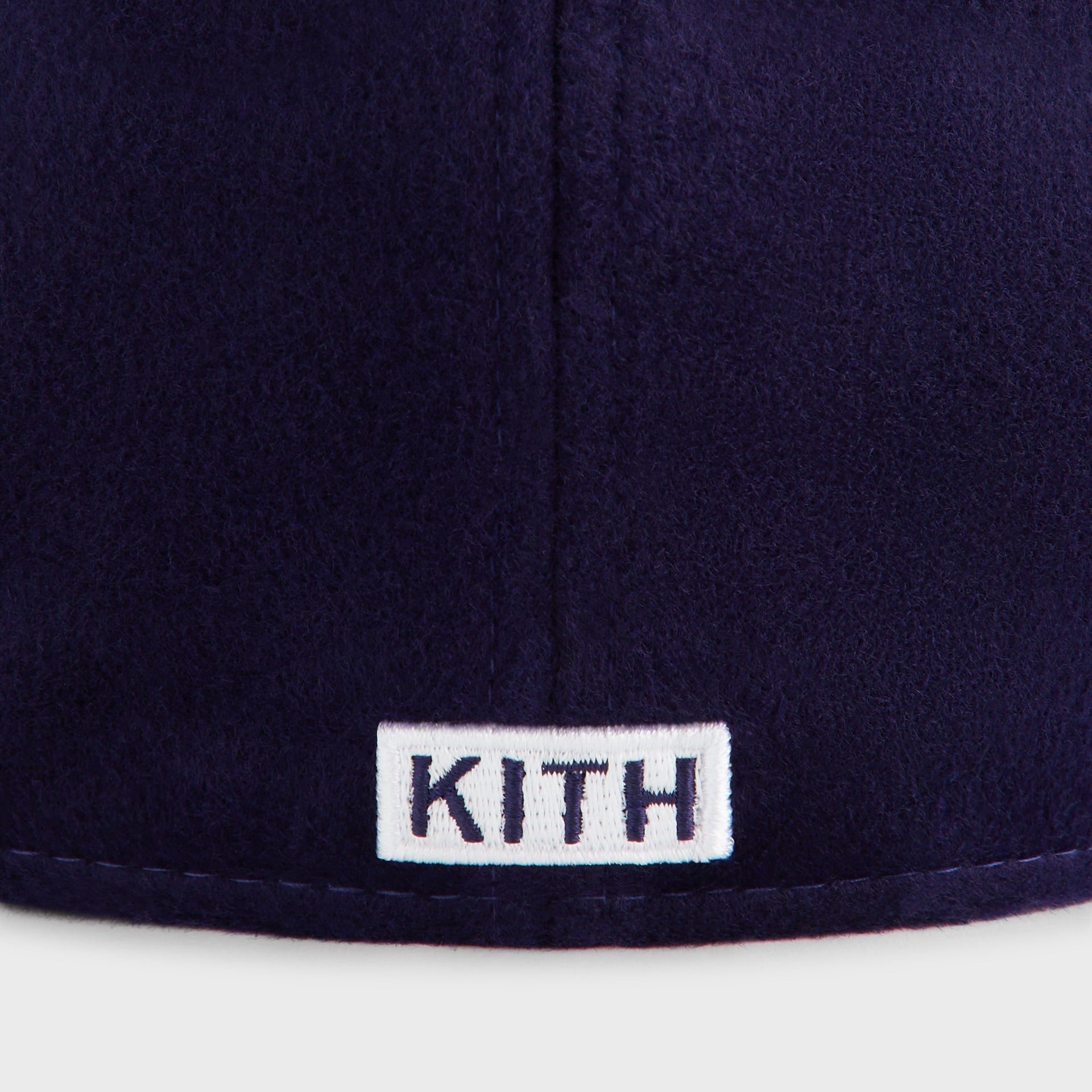 Kith & New Era for the New York Yankees Melton Wool 59FIFTY Low Profile Cap - Nocturnal