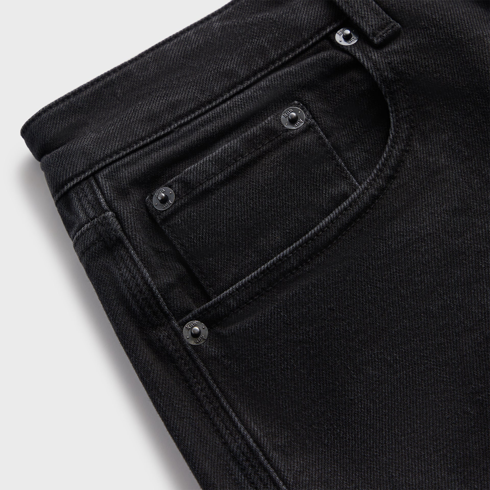 Kith Centre Straight Jean - Black