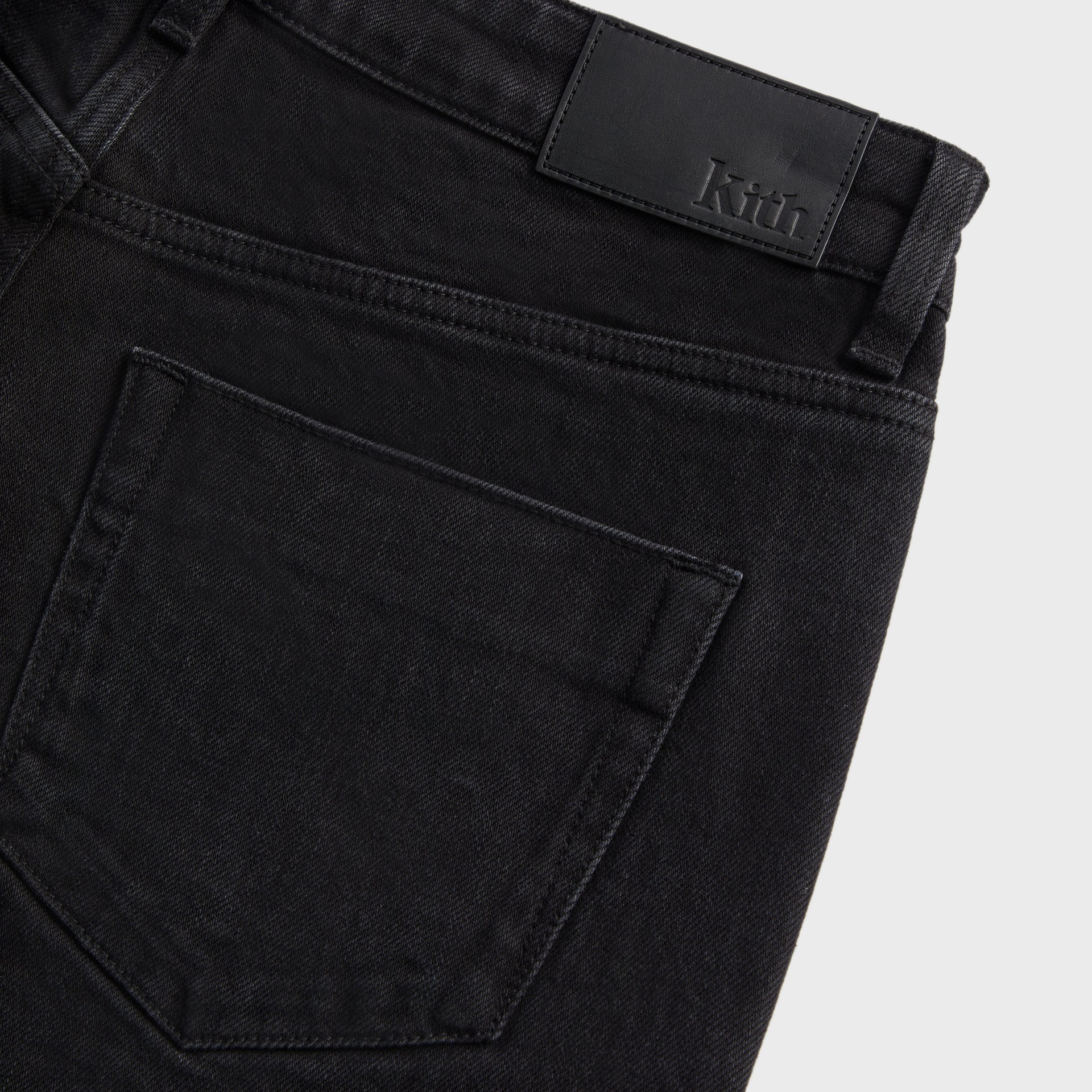 Kith Centre Straight Jean - Black