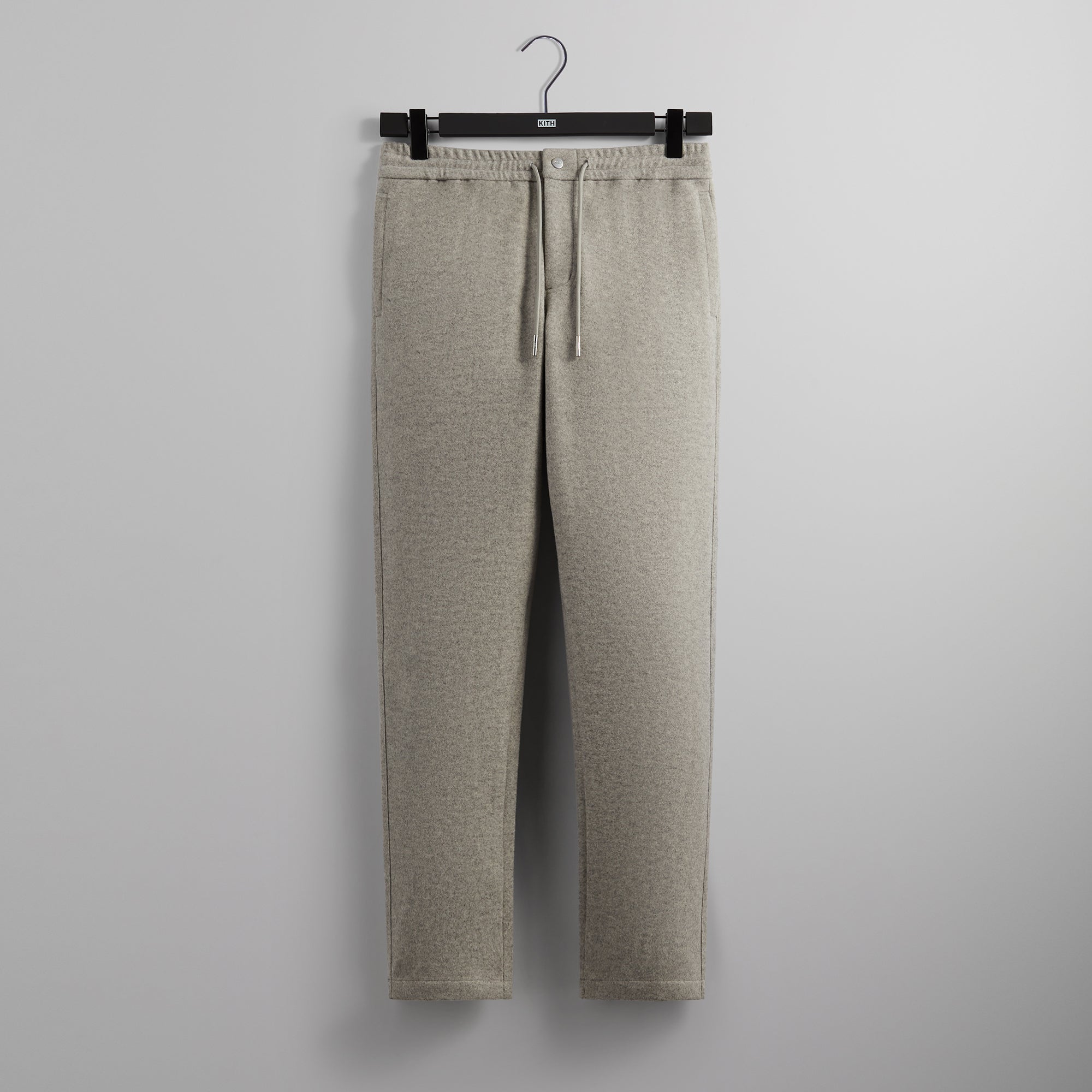 Kith Felted Jersey Lorimer Pant - Medium Heather Grey