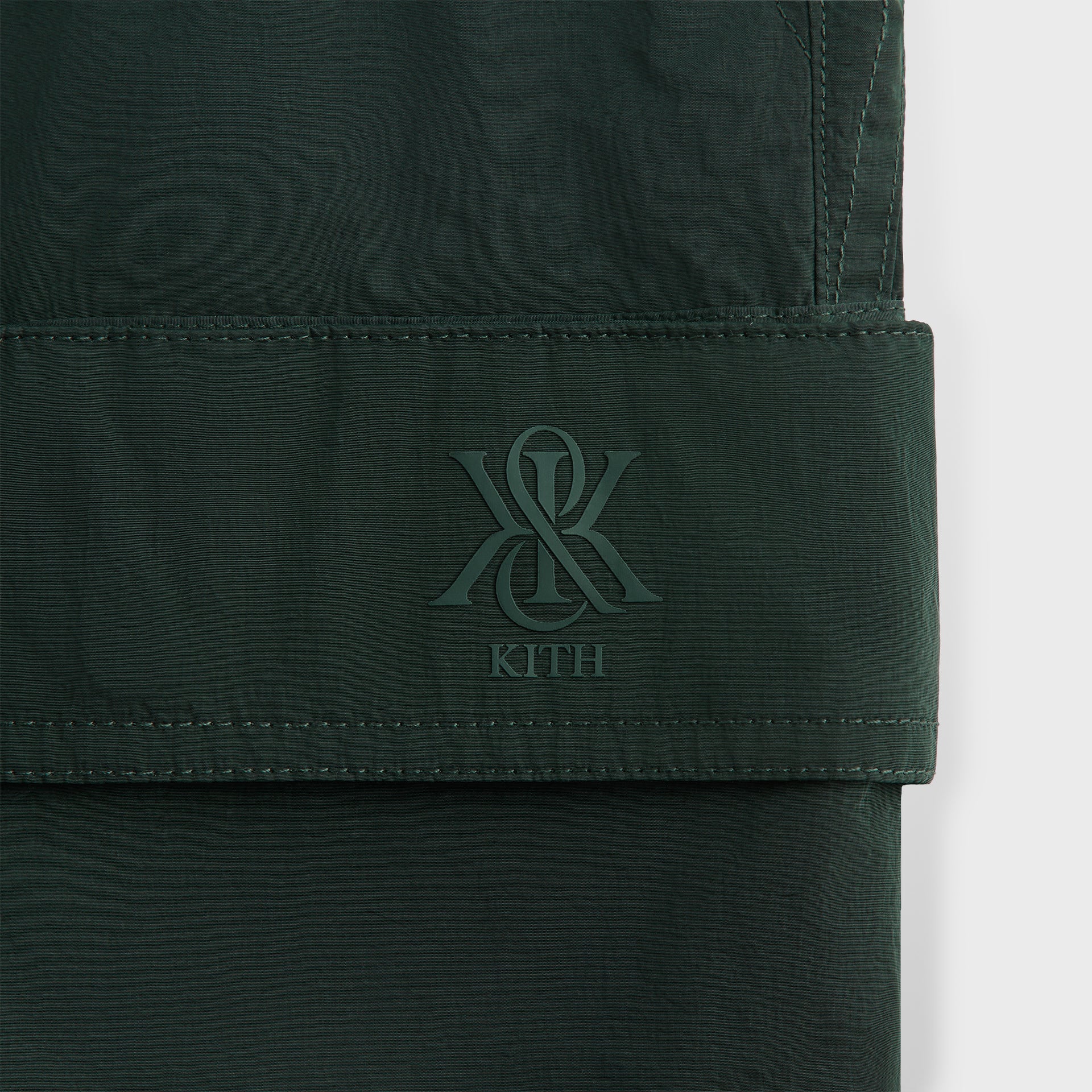 Kith Wrinkle Nylon Evan Cargo Short - Stadium