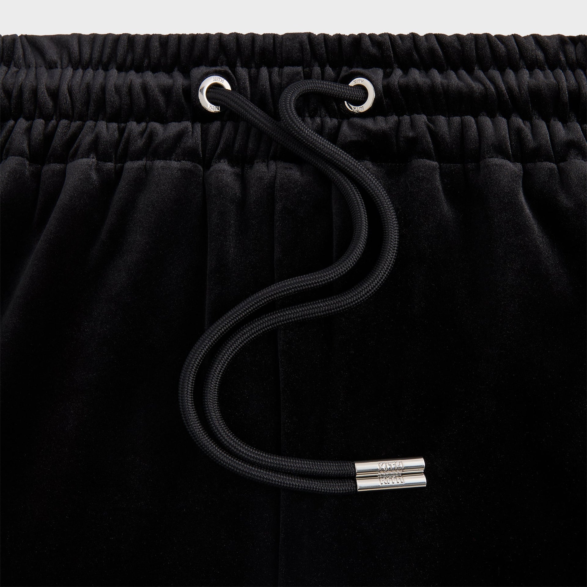 Kith Velvet Damon Track Pant - Black