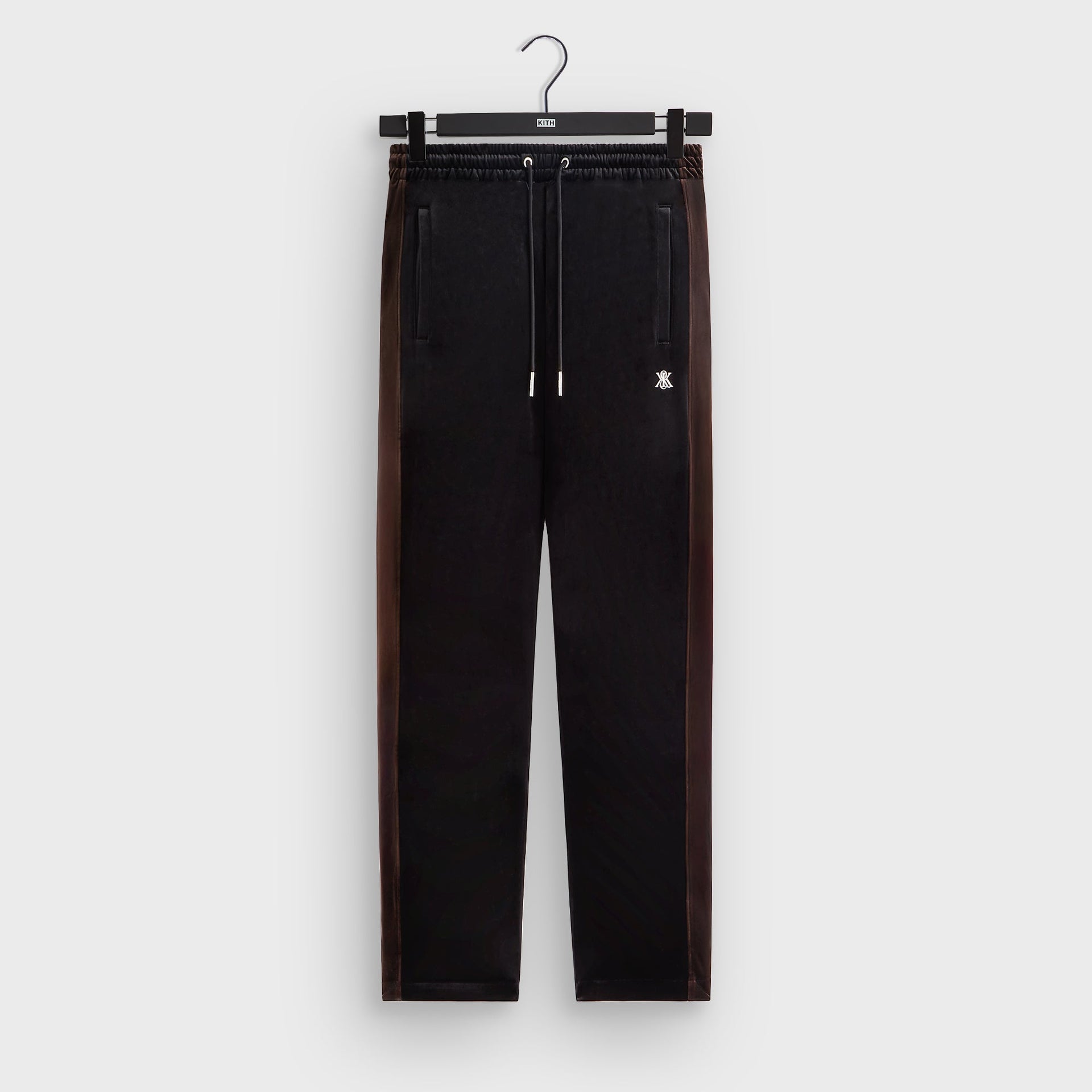 Kith Velvet Damon Track Pant - Black