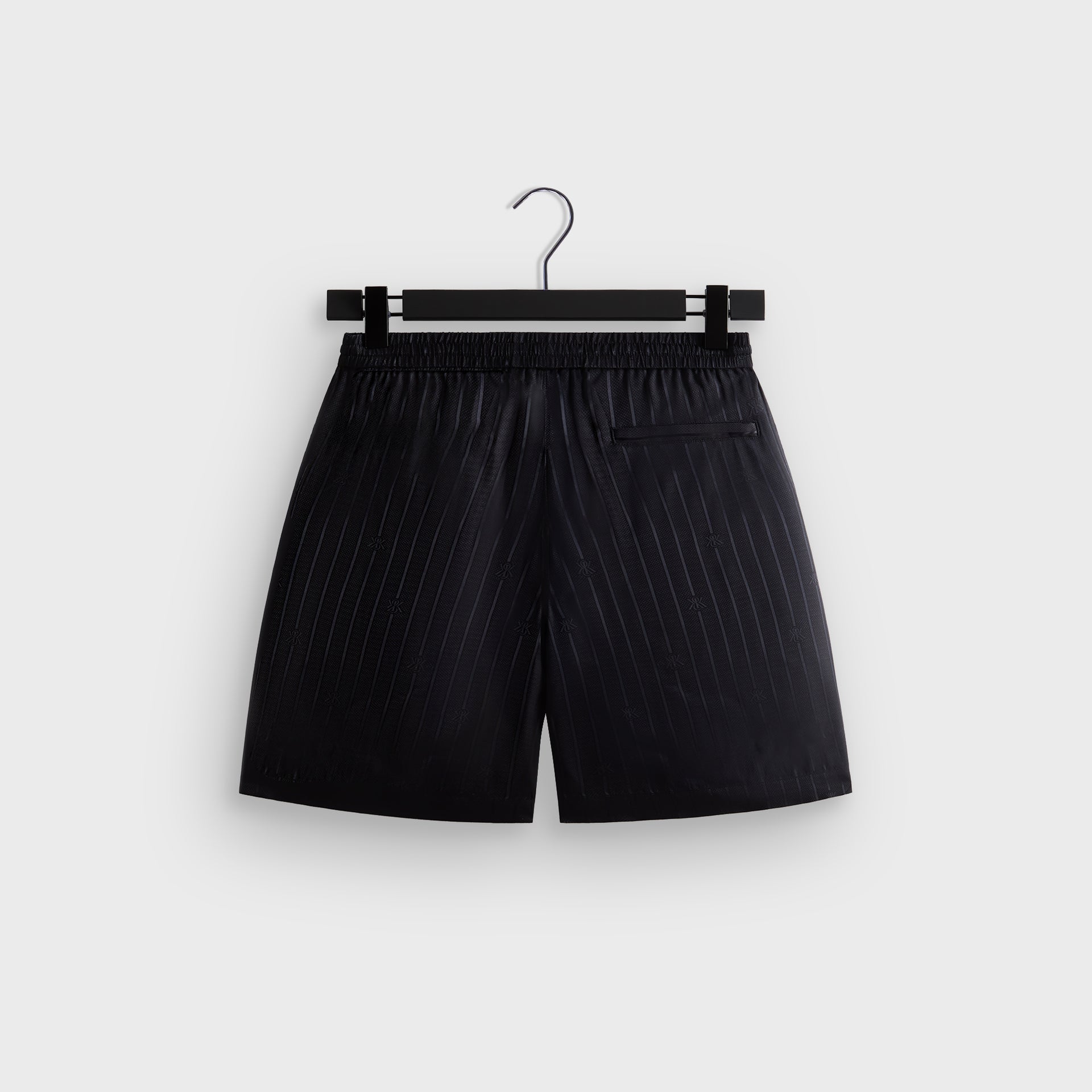 Kith Crest Logo Kylan Pull On Short - Black