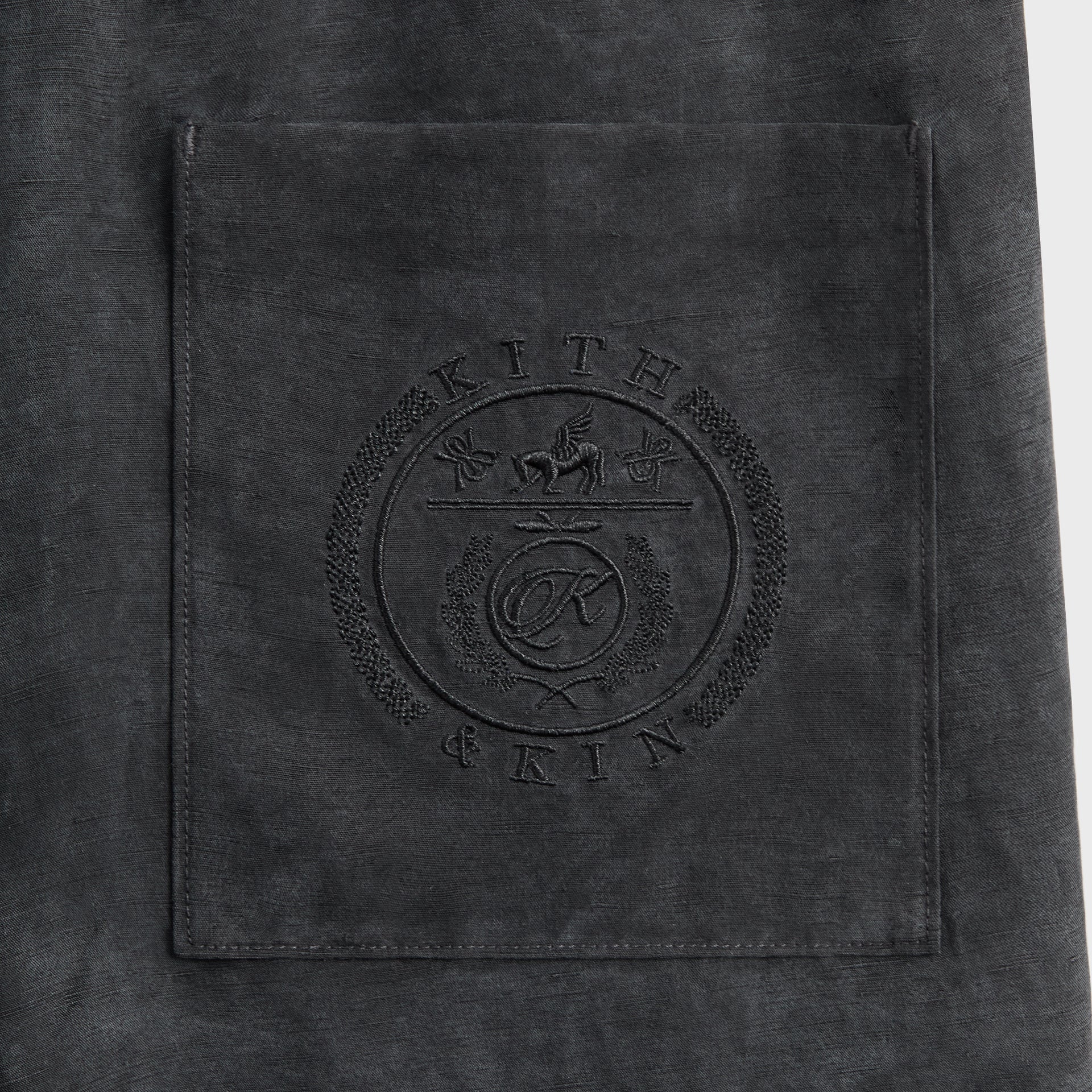 Kith Cupro Linen Grayson Pant - Black