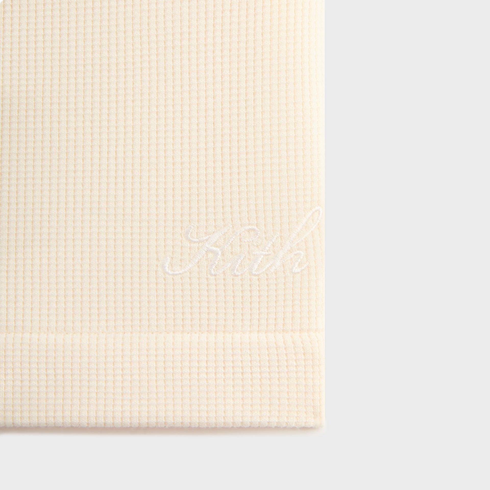 Kith Micro Waffle Graham Short - Sandrift