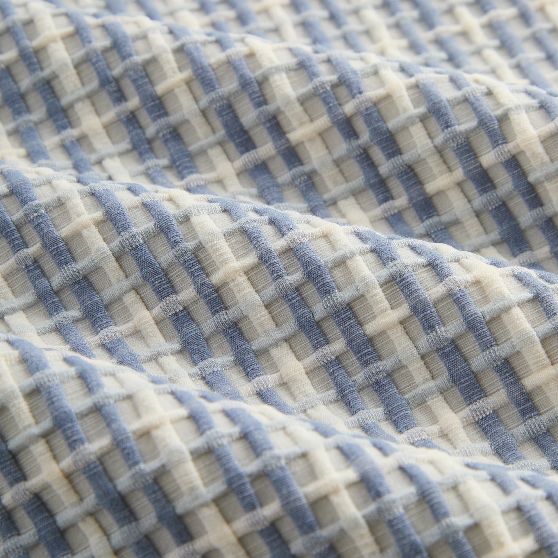 Kith Bubble Check Active Short - Light Indigo