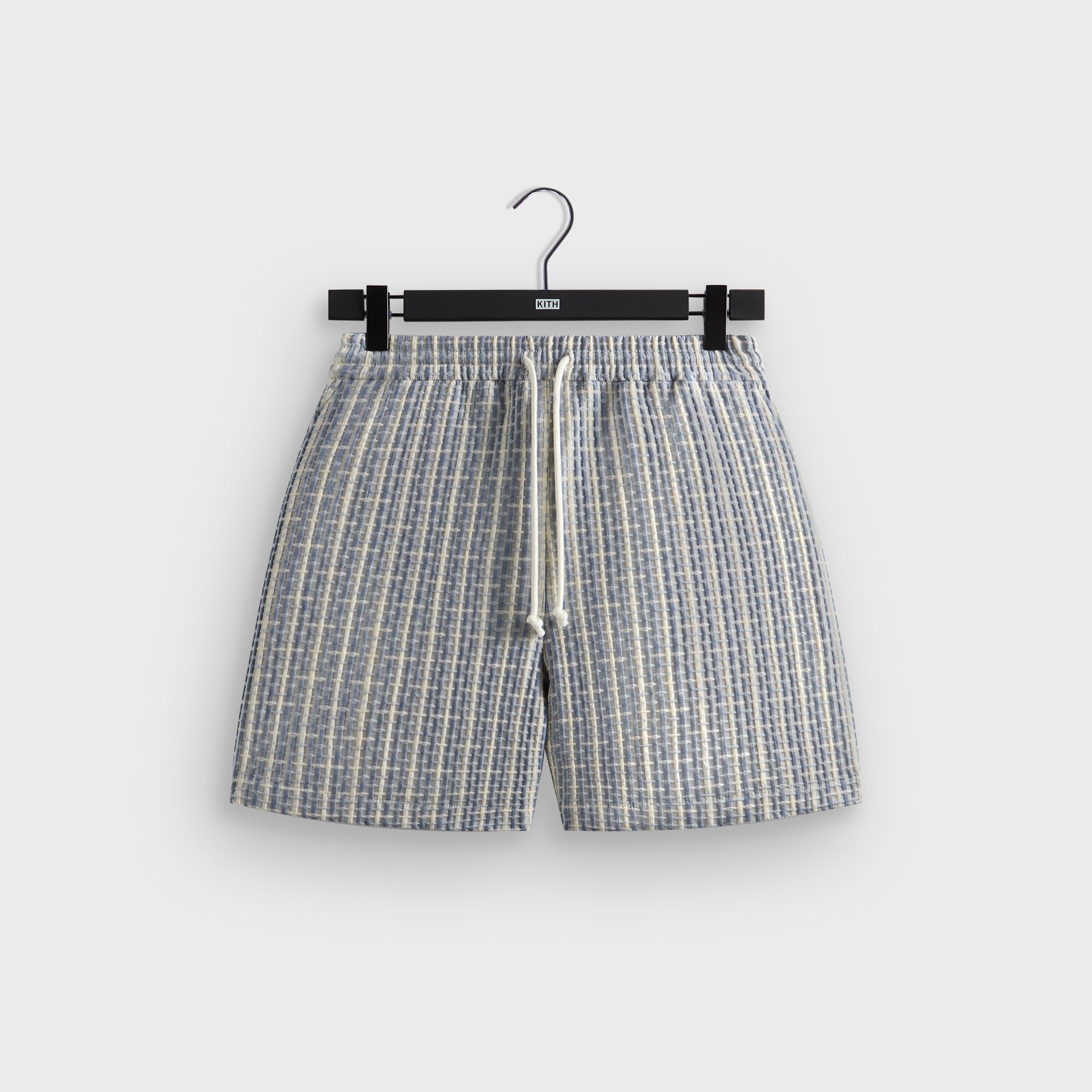 Kith Bubble Check Active Short - Light Indigo