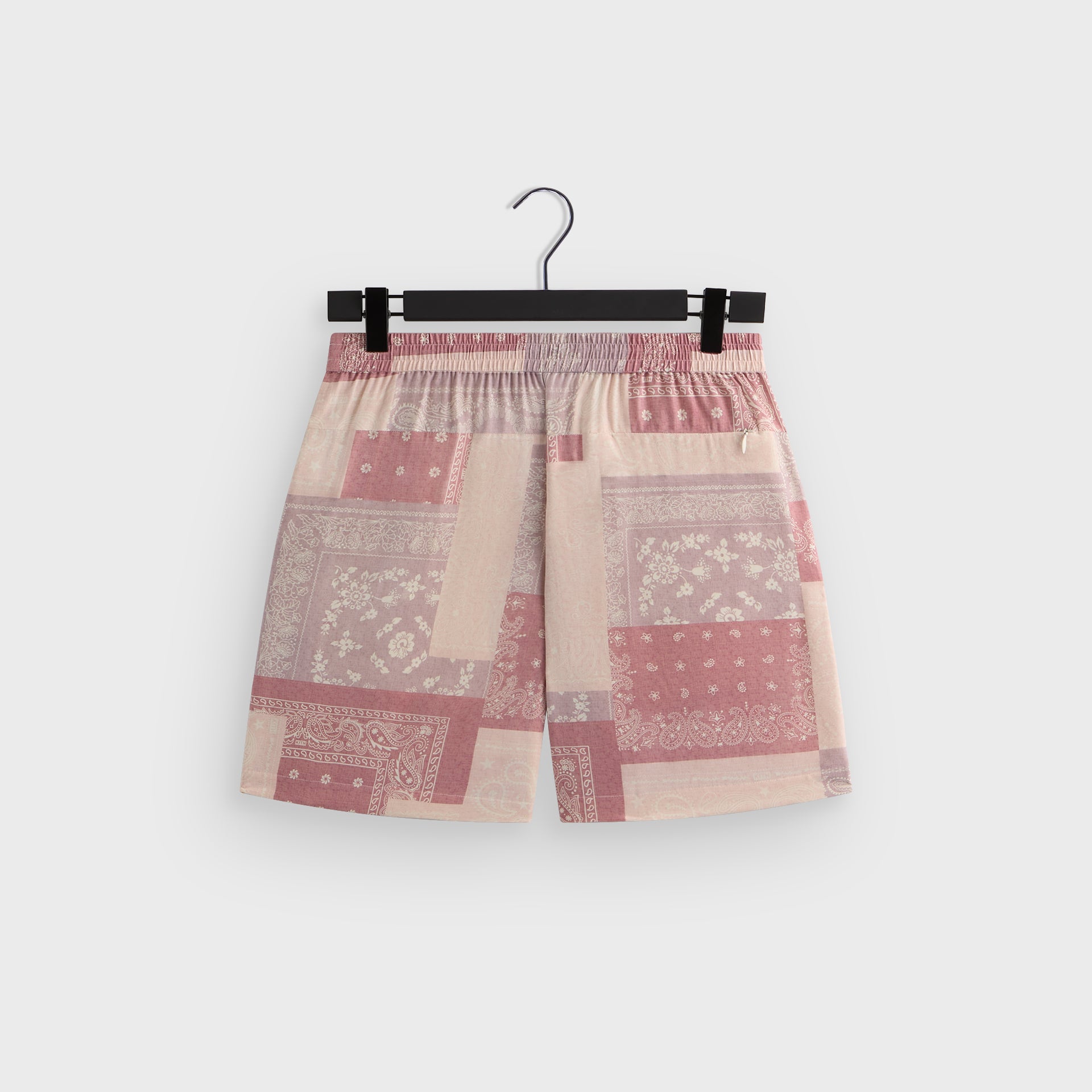 Kith Silk Lyocell Bandana Cedar Short - Pink Opal
