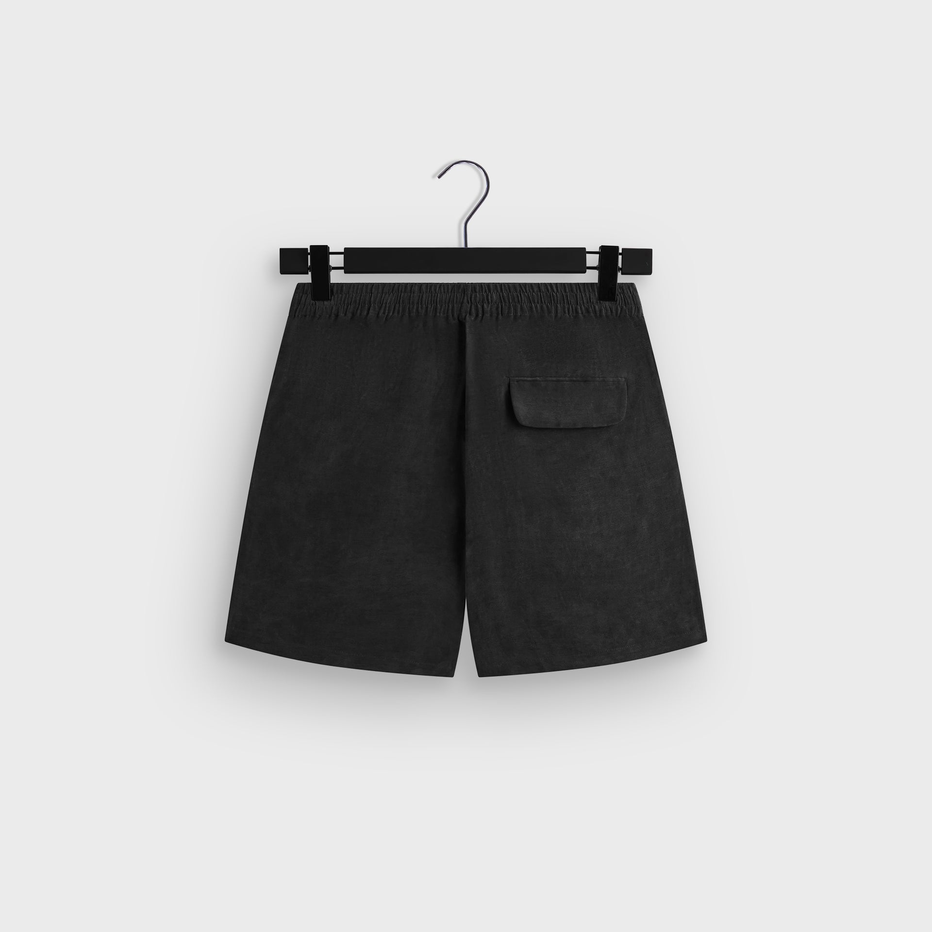 &Kin Cupro Linen Kellen Short - Black