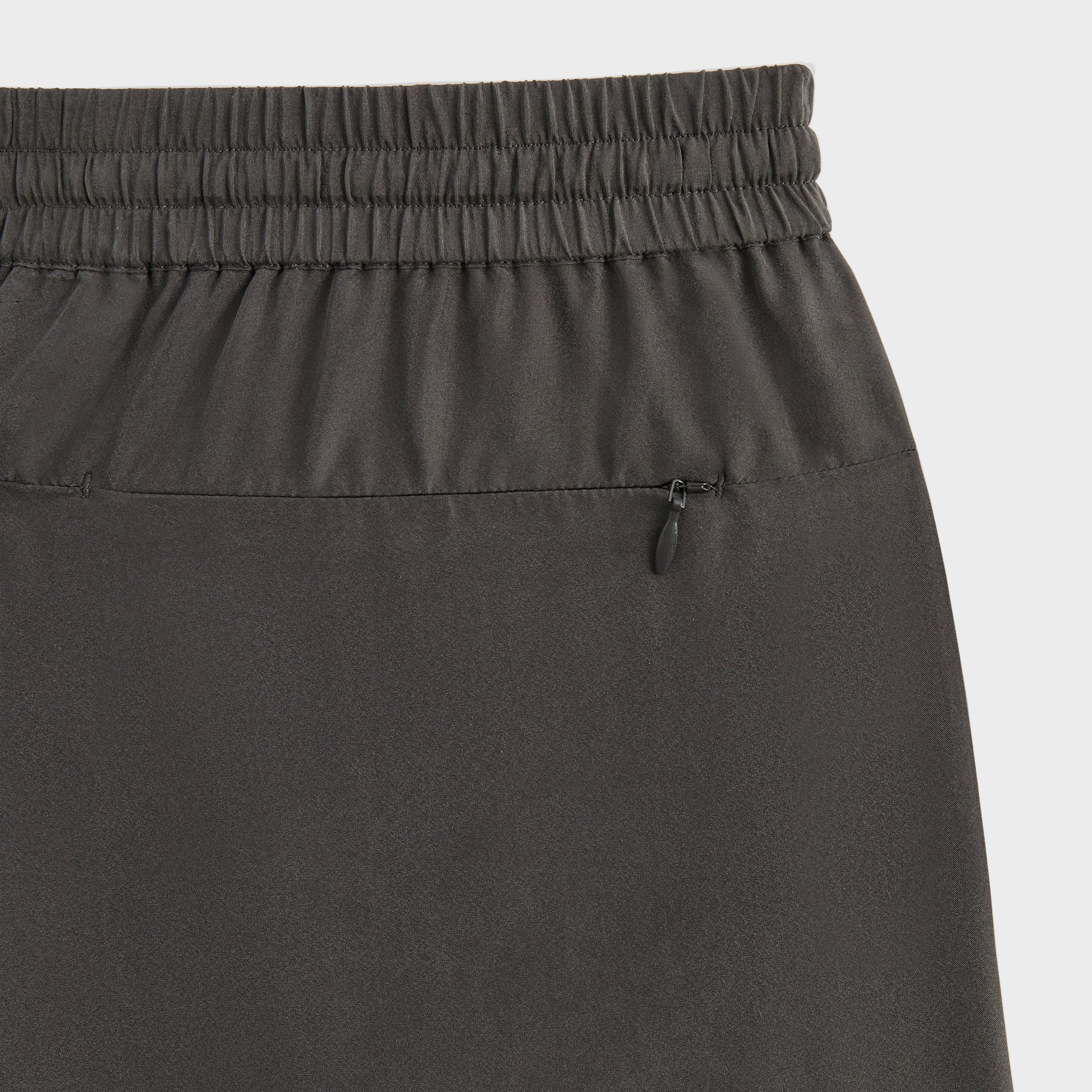 &Kin Silk Habotai Cedar Short - Somber