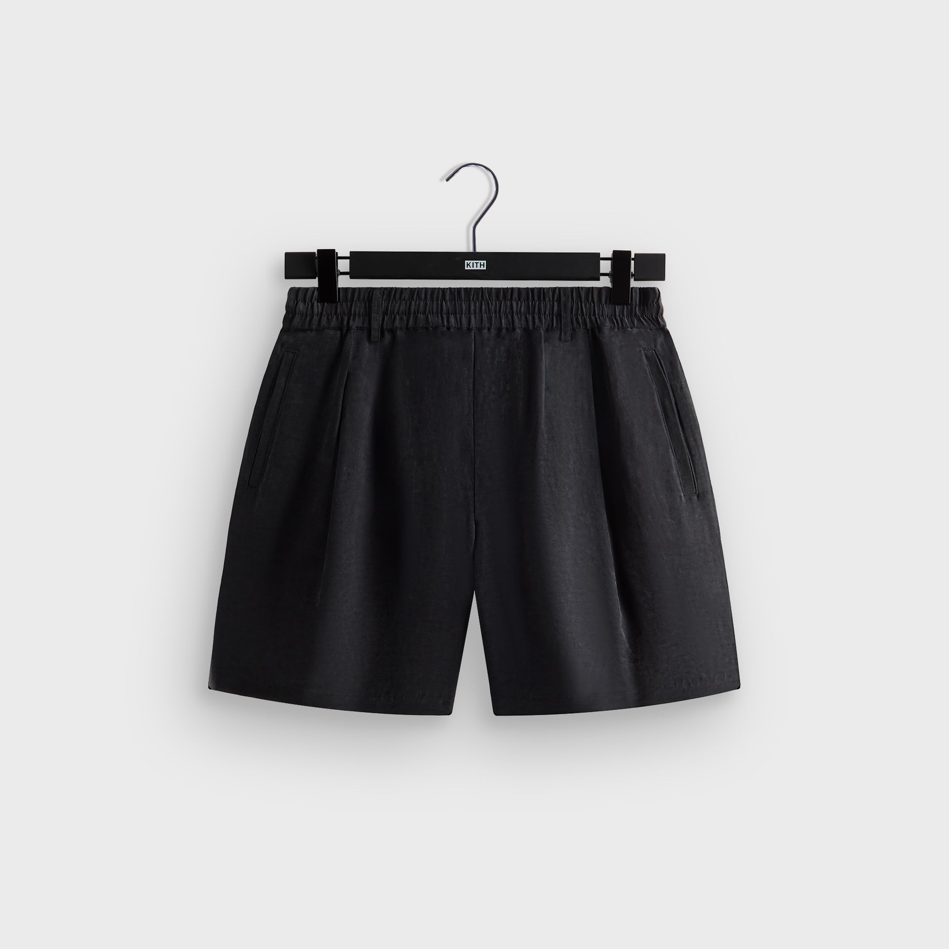 Kith Cupro Linen Jude Short - Black