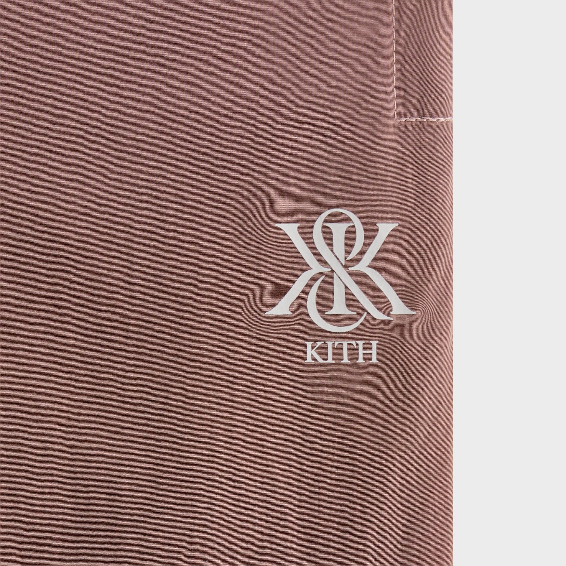 Kith Seamed Nylon Bolt Pant - Dusty Mauve