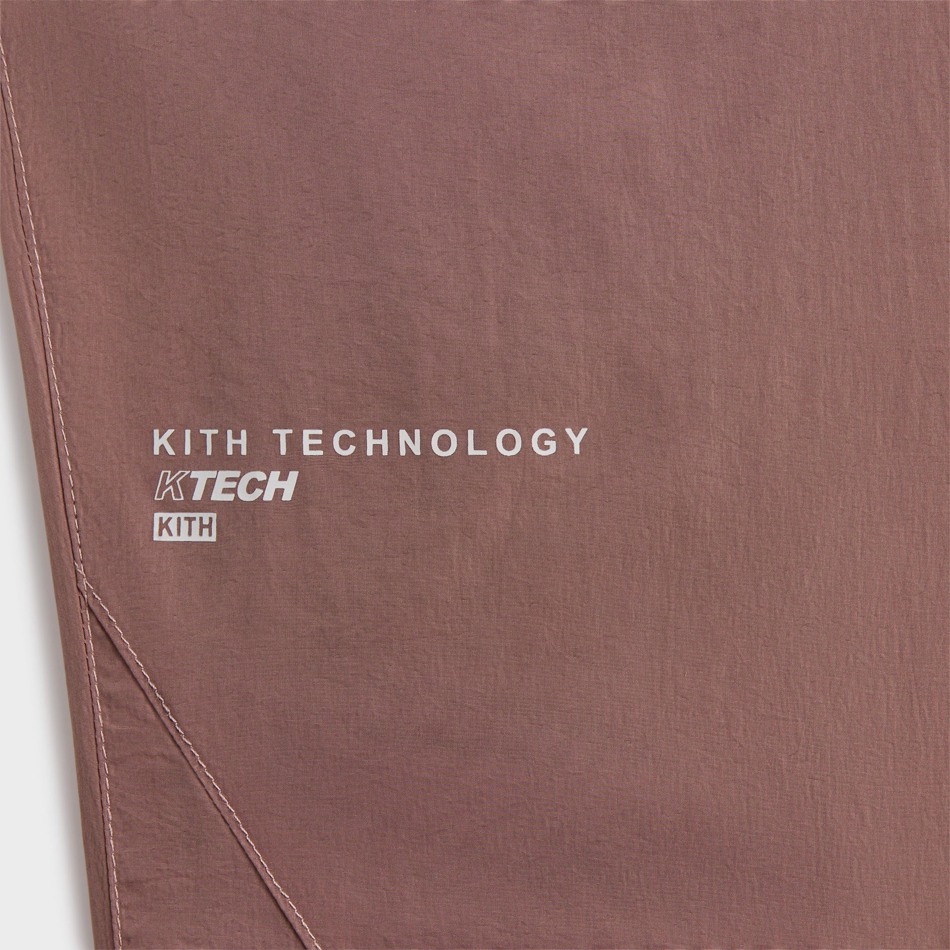 Kith Seamed Nylon Bolt Pant - Dusty Mauve