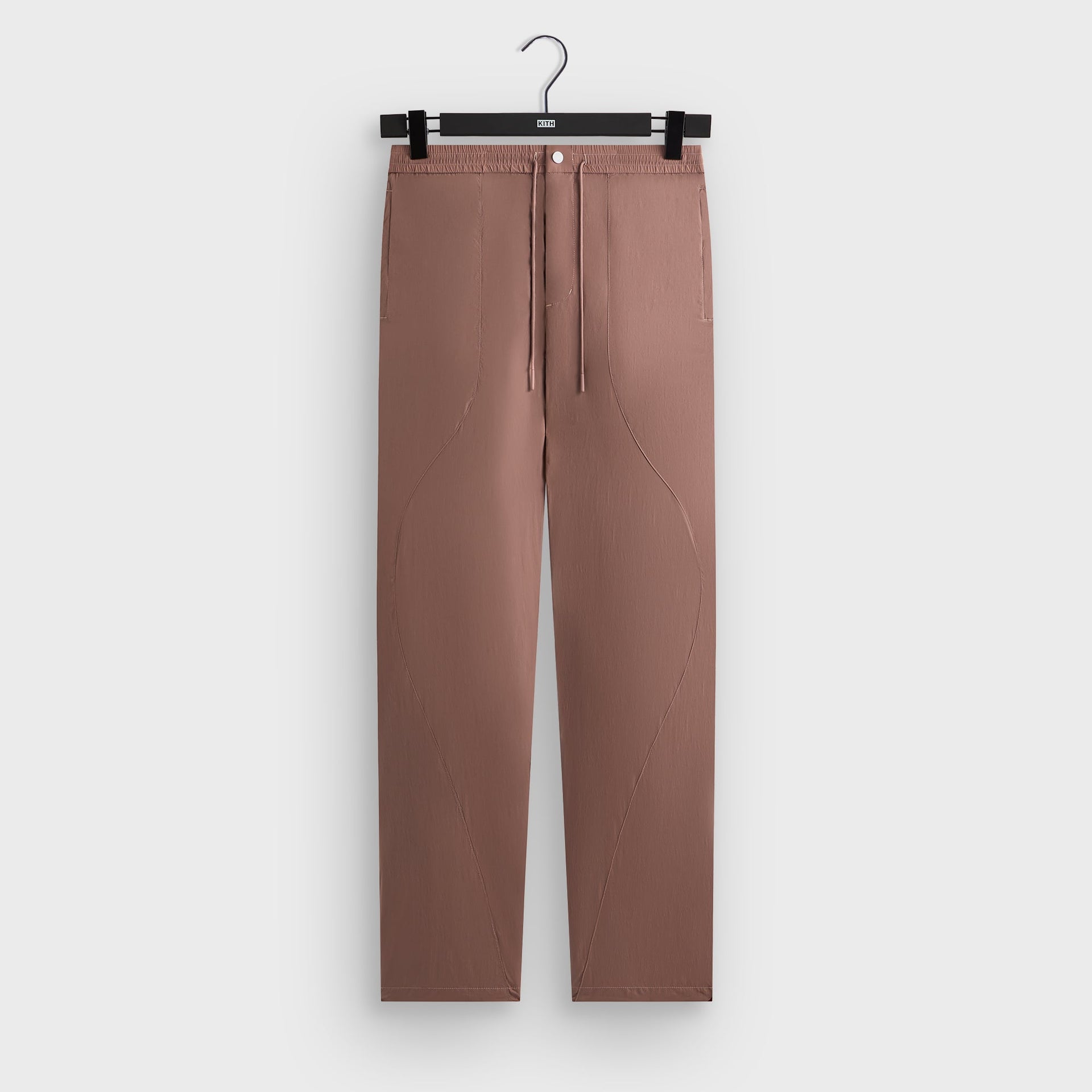 Kith Seamed Nylon Bolt Pant - Dusty Mauve