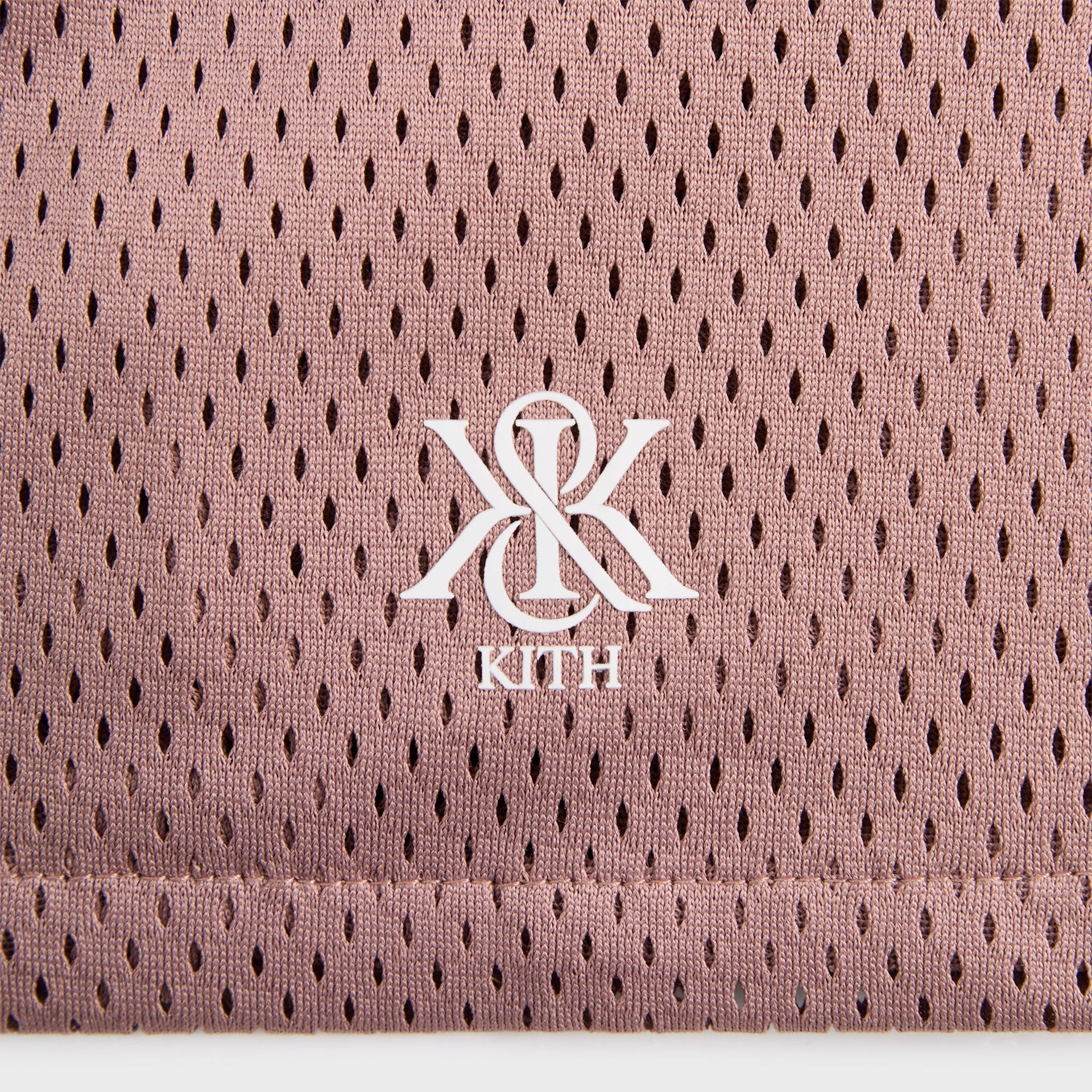 Kith Harden Panelled Mesh Short - Dusty Mauve