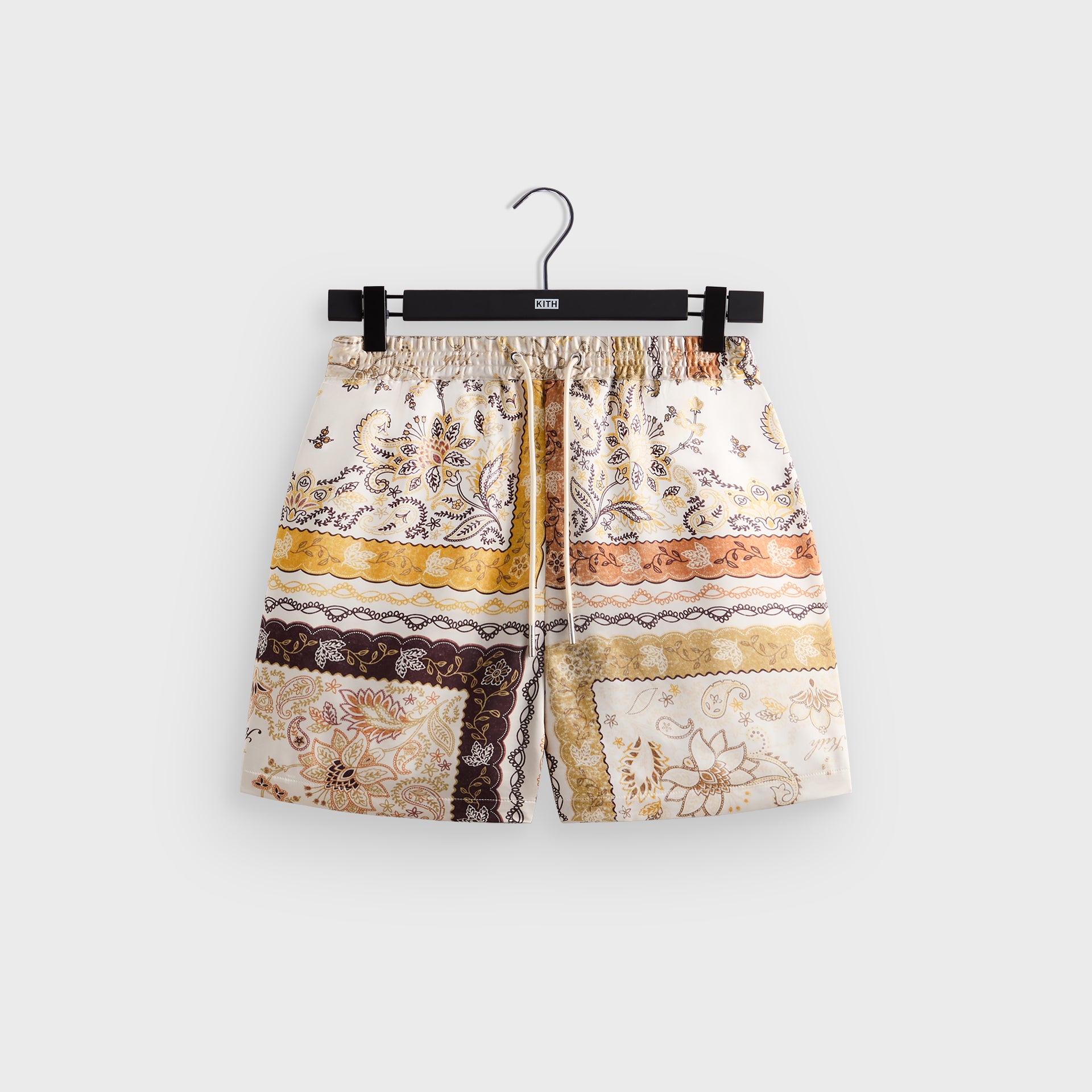 Kith Panelled Bandana Active Short - Sandrift