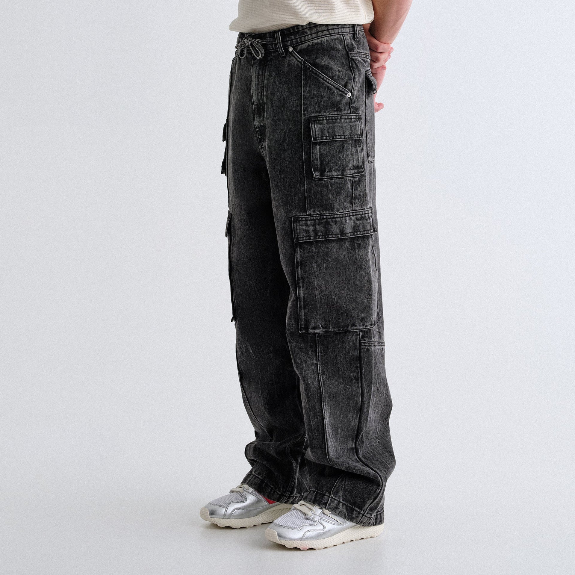Kith Zane Denim Cargo Pant -  Ryder Wash