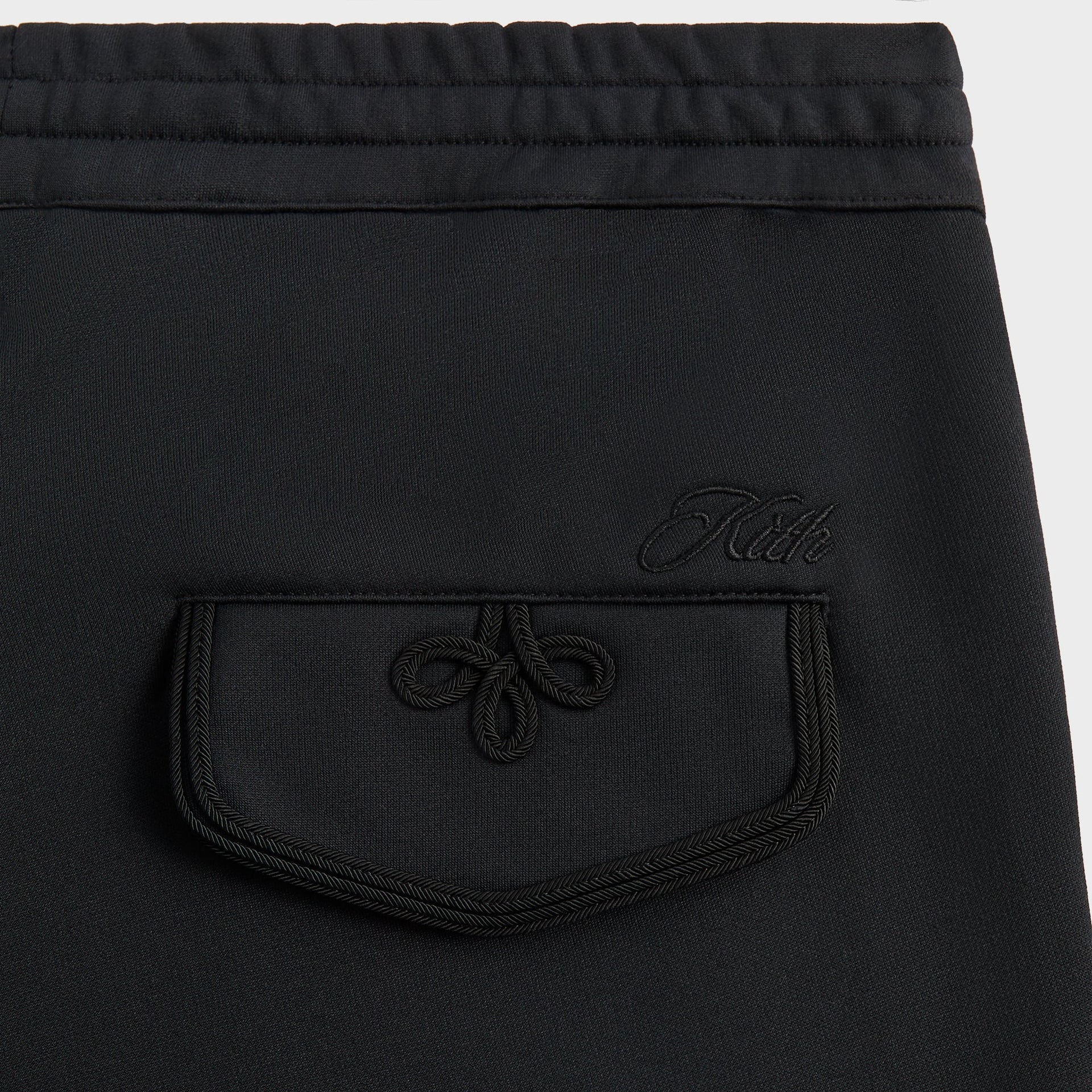 Kith Ribbon Embroidery Elmhurst Pant - Black