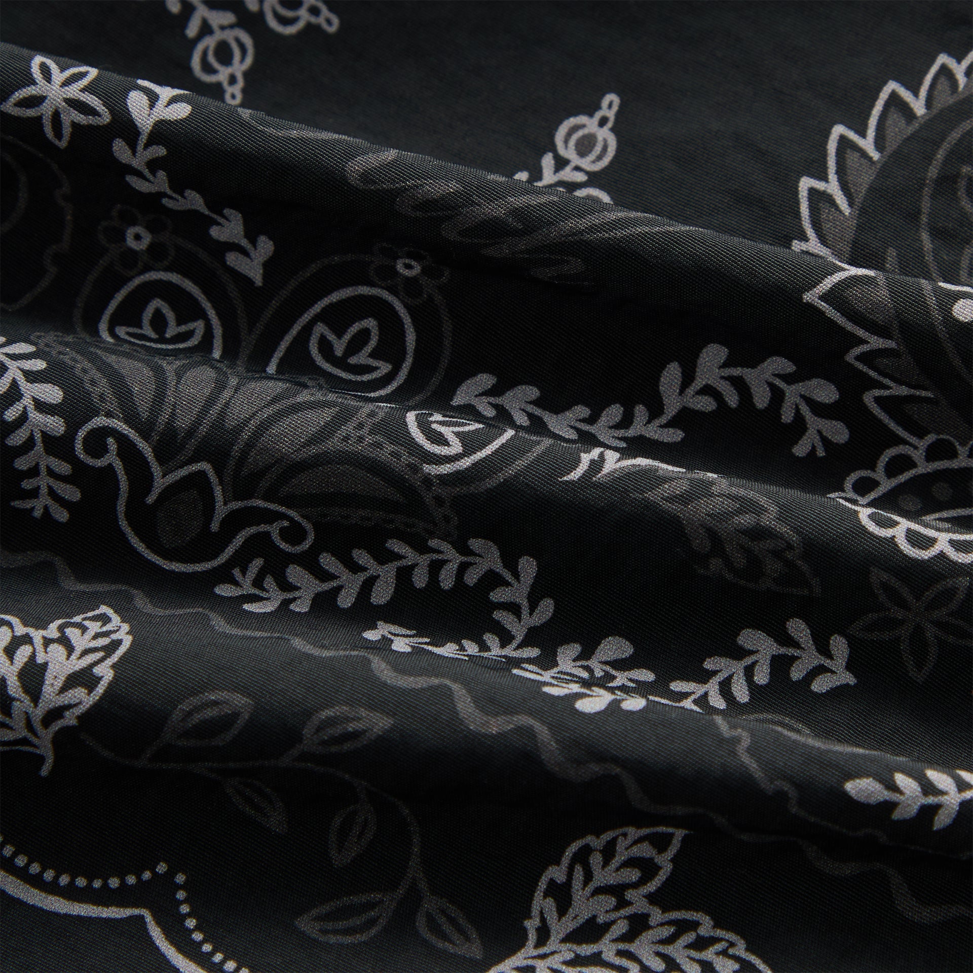 Kith Panelled Bandana Ashton Swim Short - Black