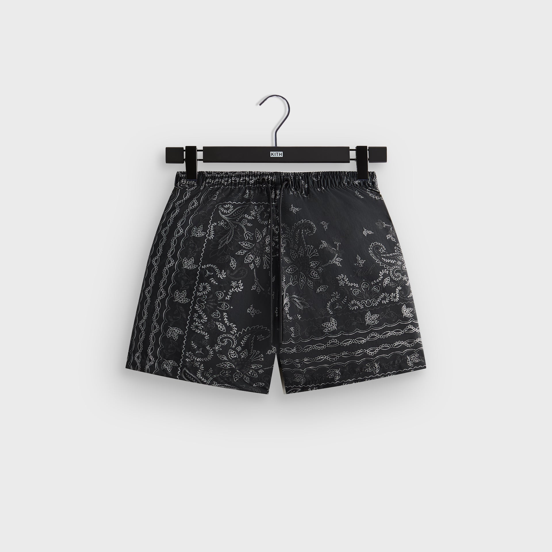 Kith Panelled Bandana Ashton Swim Short - Black