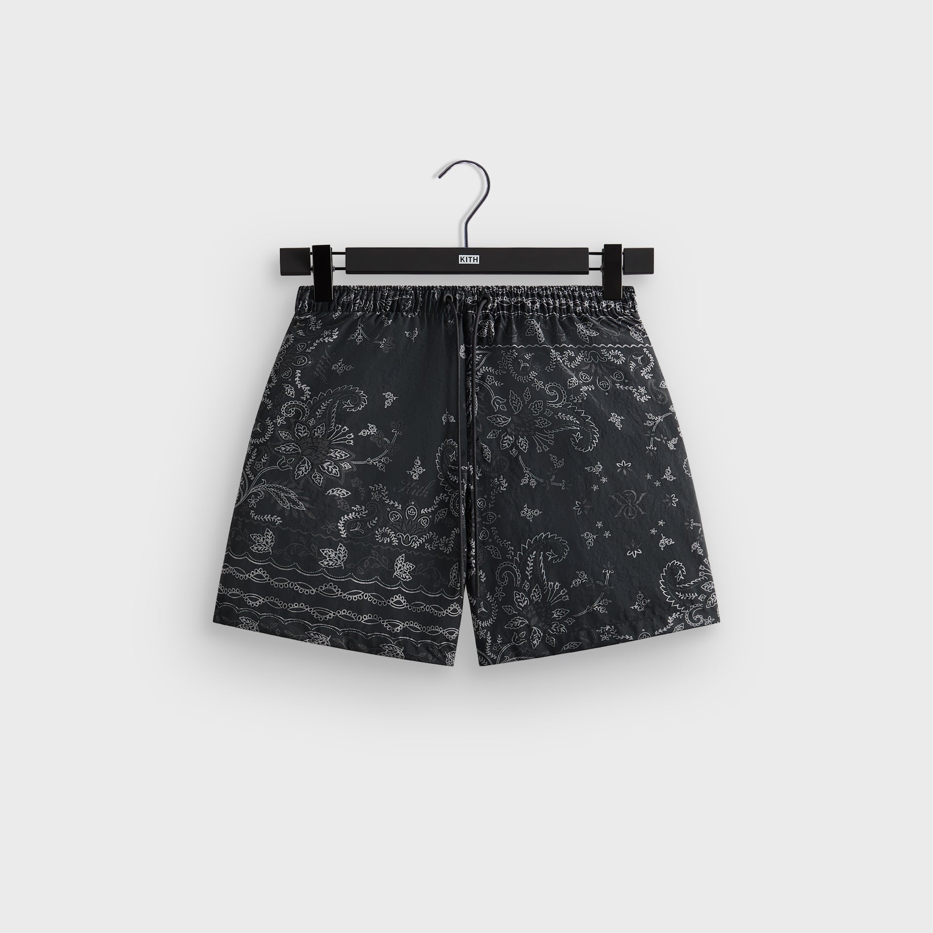 Kith Panelled Bandana Ashton Swim Short - Black