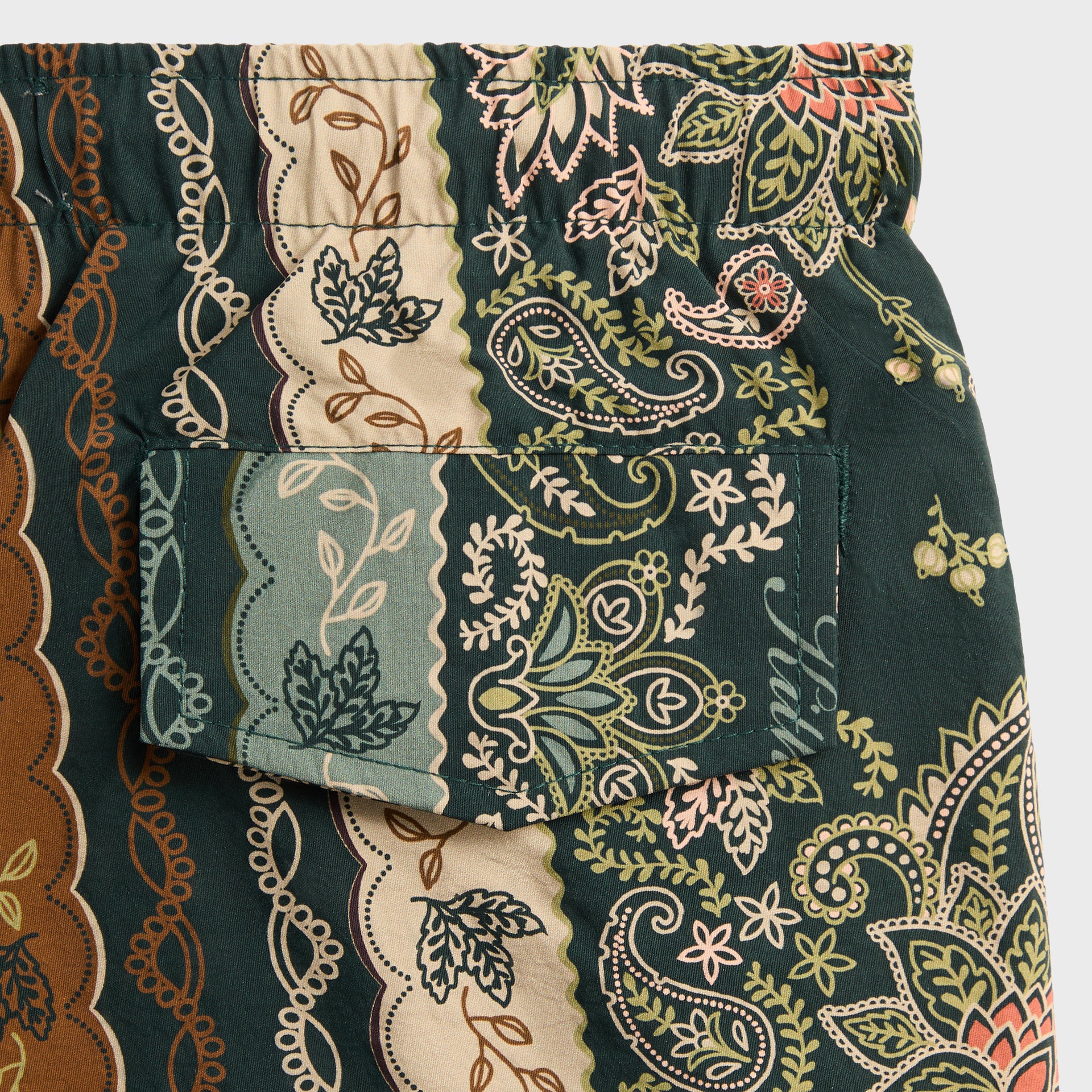 Kith Panelled Bandana Ashton Swim Short - Stadium