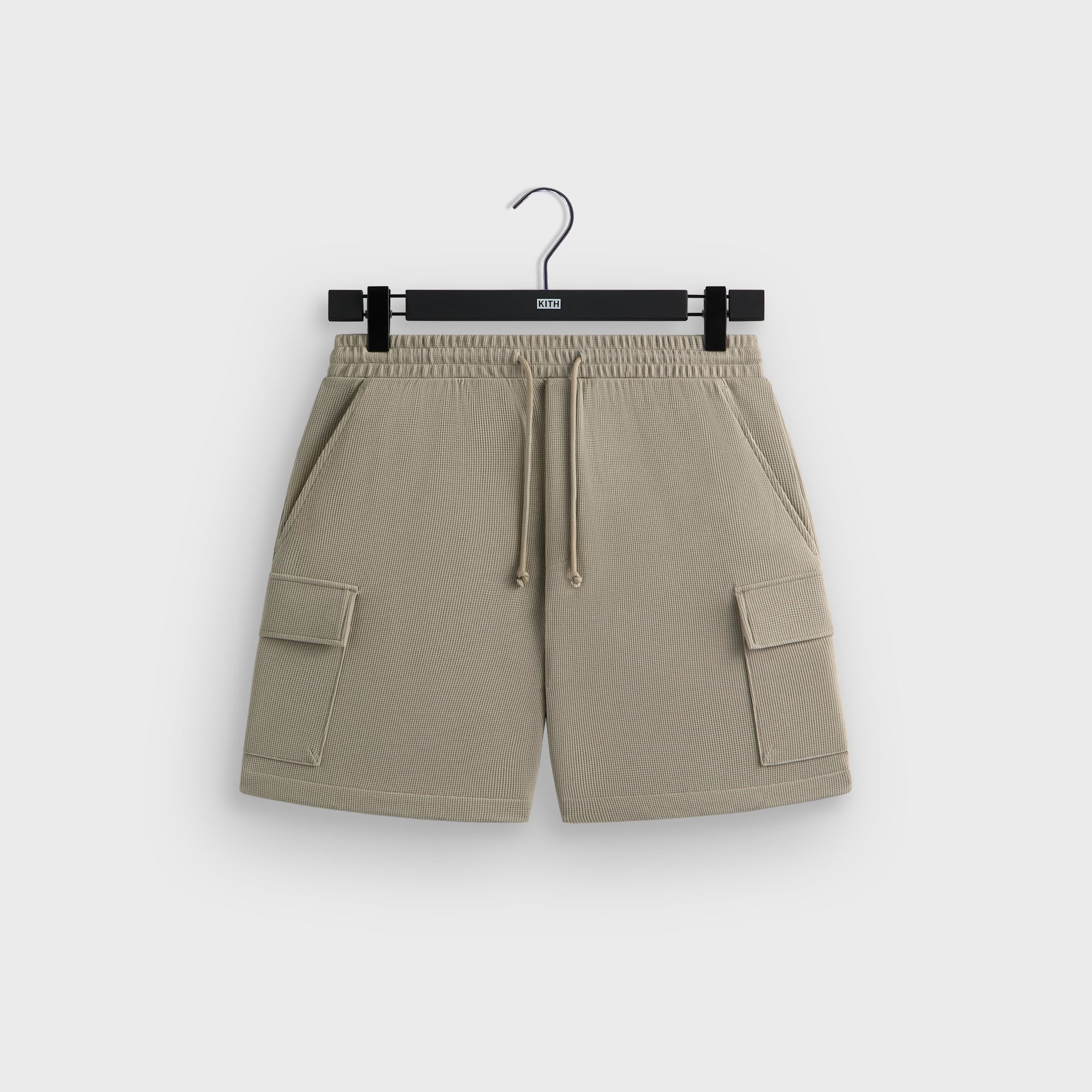 Kith Micro Waffle Fairfax Cargo Shorts - Plaster