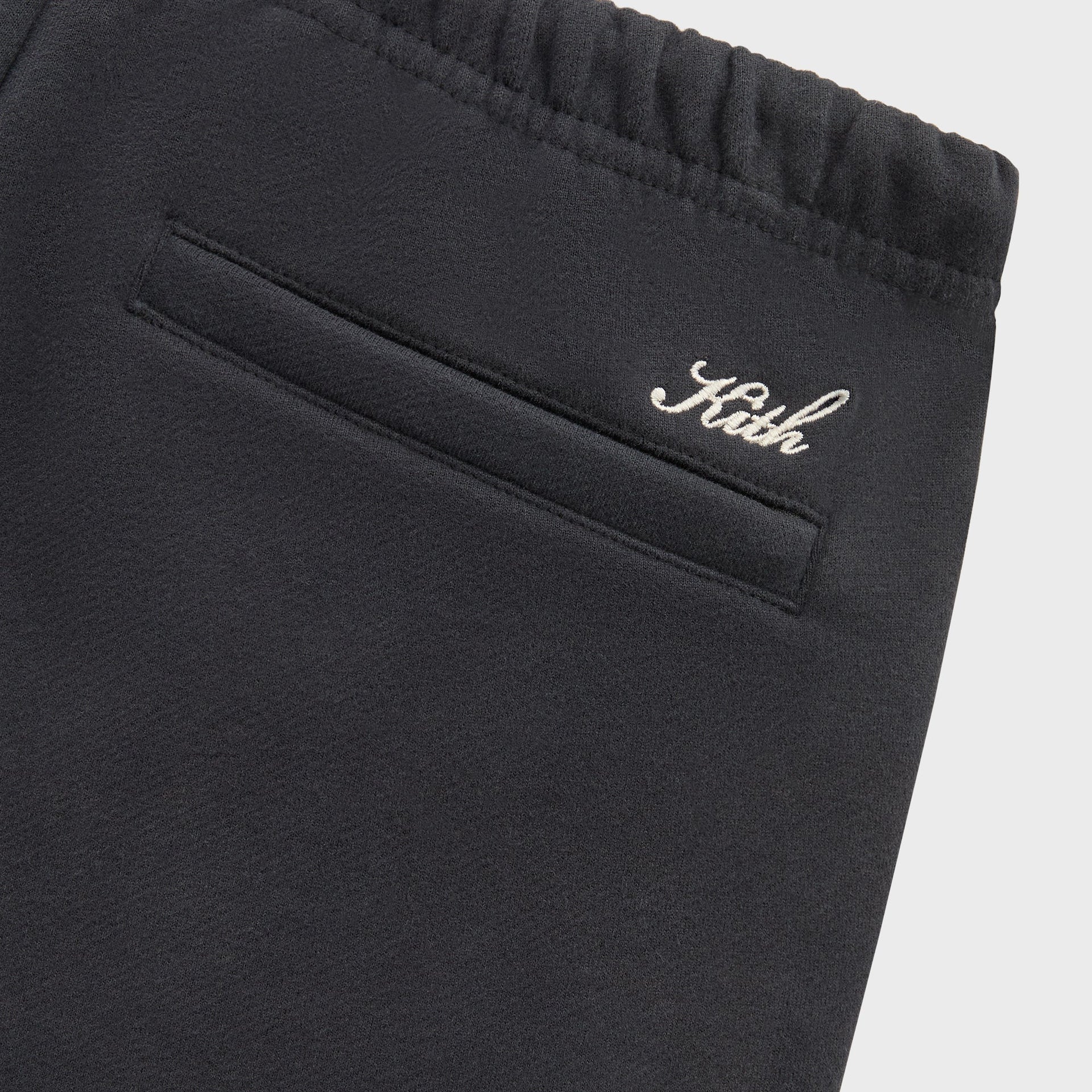 Kith Sueded French Terry Emmons Sweatpant - Black