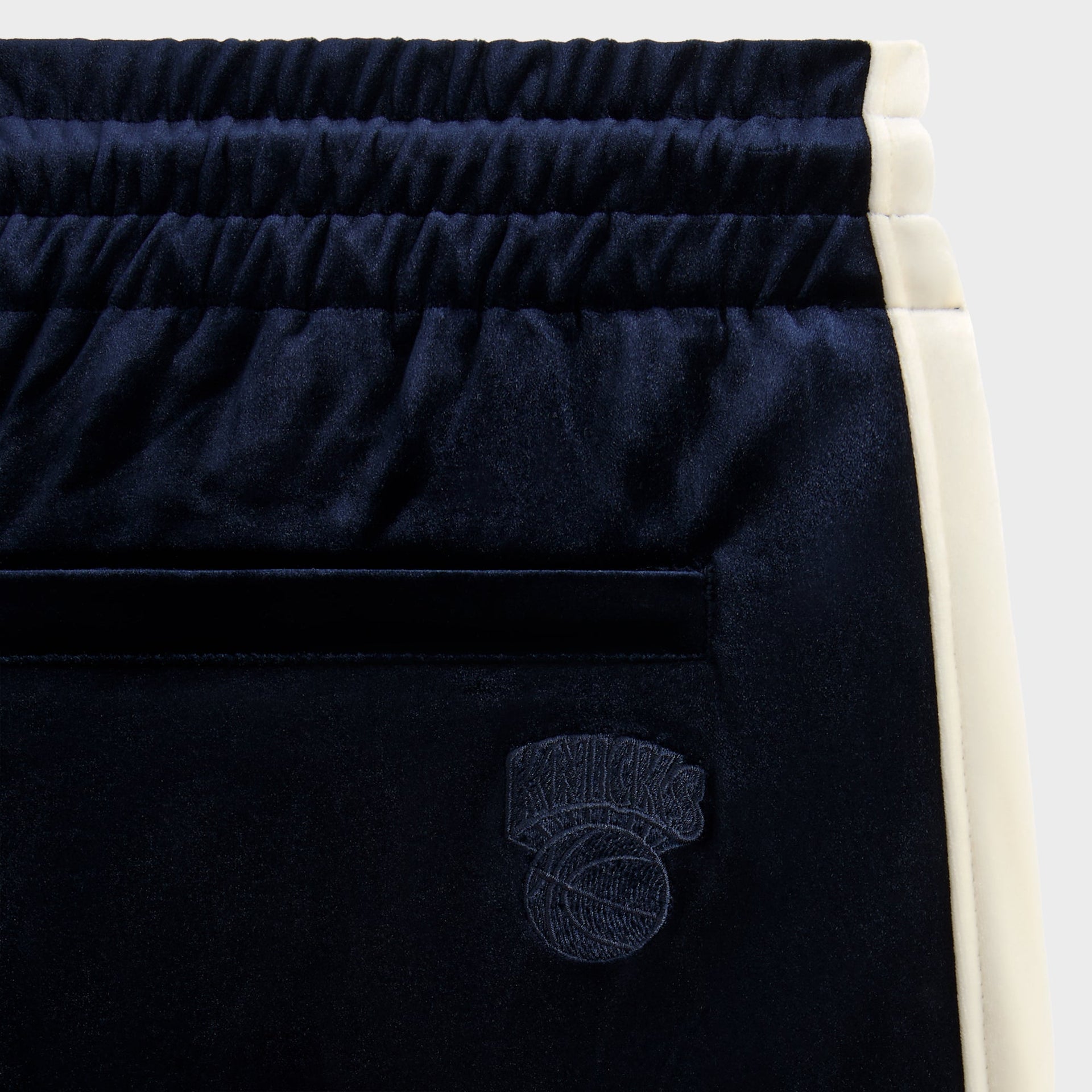 Kith for the New York Knicks Velour Track Pant - Nocturnal