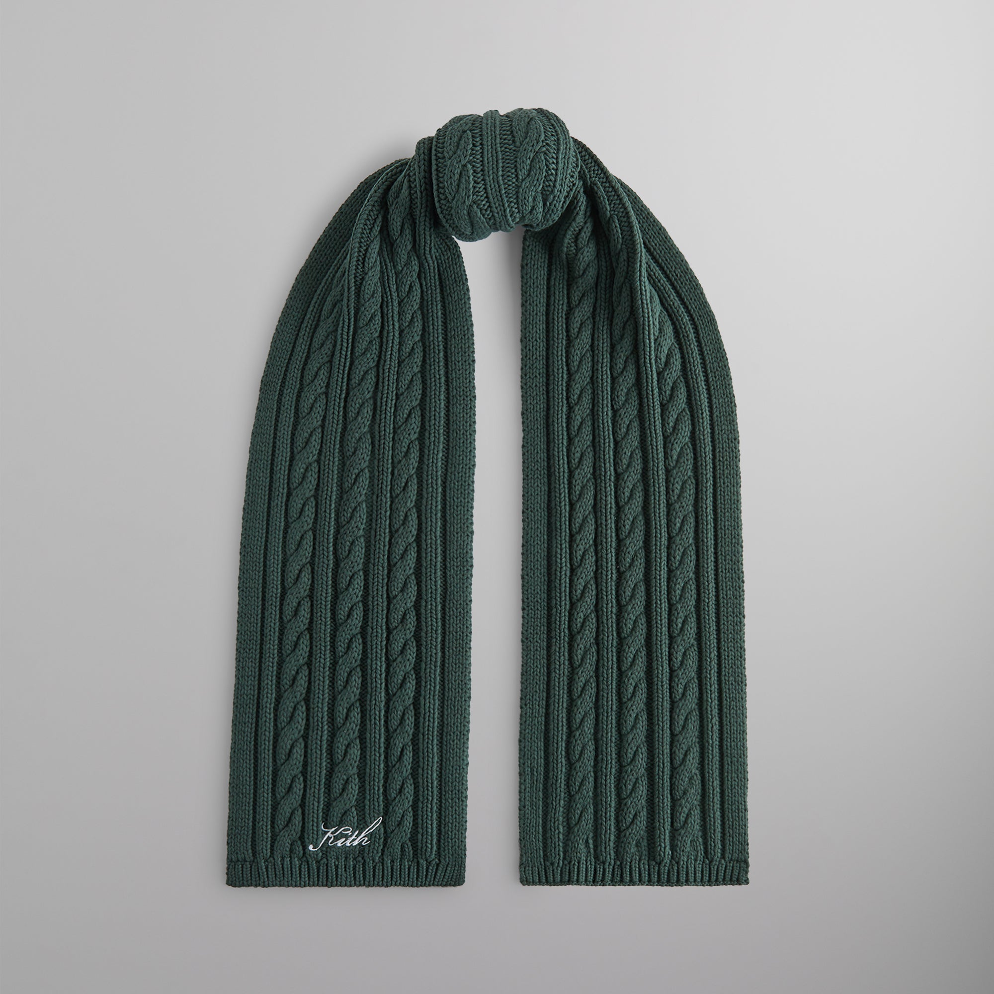 Kithmas Cotton Cable Scarf - Stadium