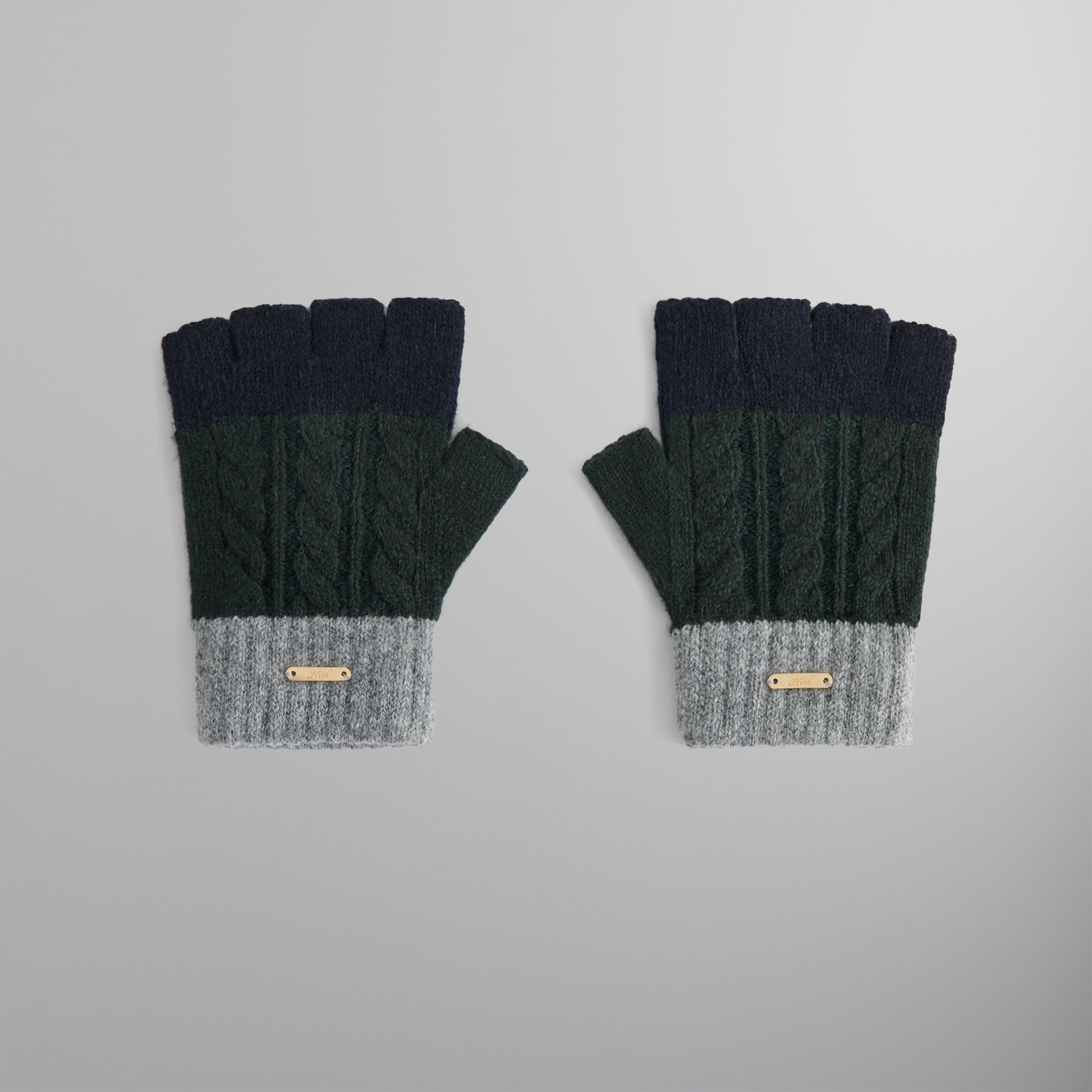 Kithmas Color-Blocked Fingerless Glove - Stadium