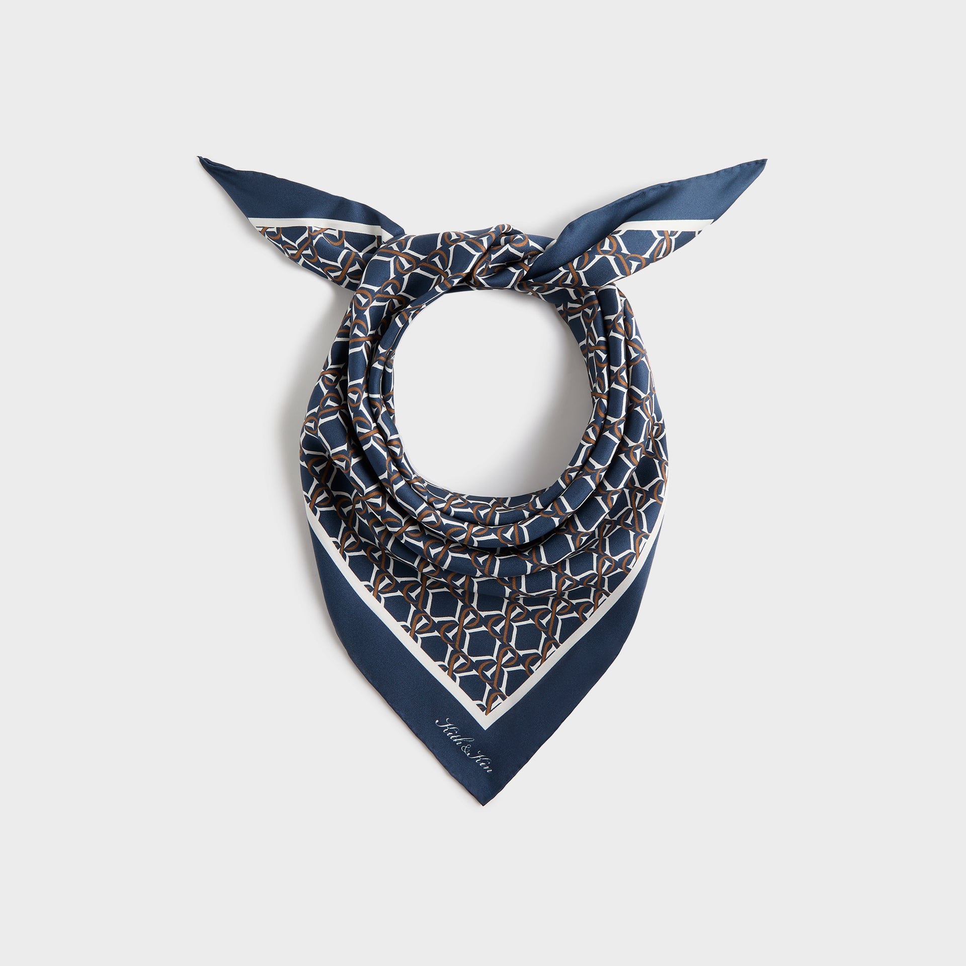 Kith Monogram Crest Bandana - Nocturnal